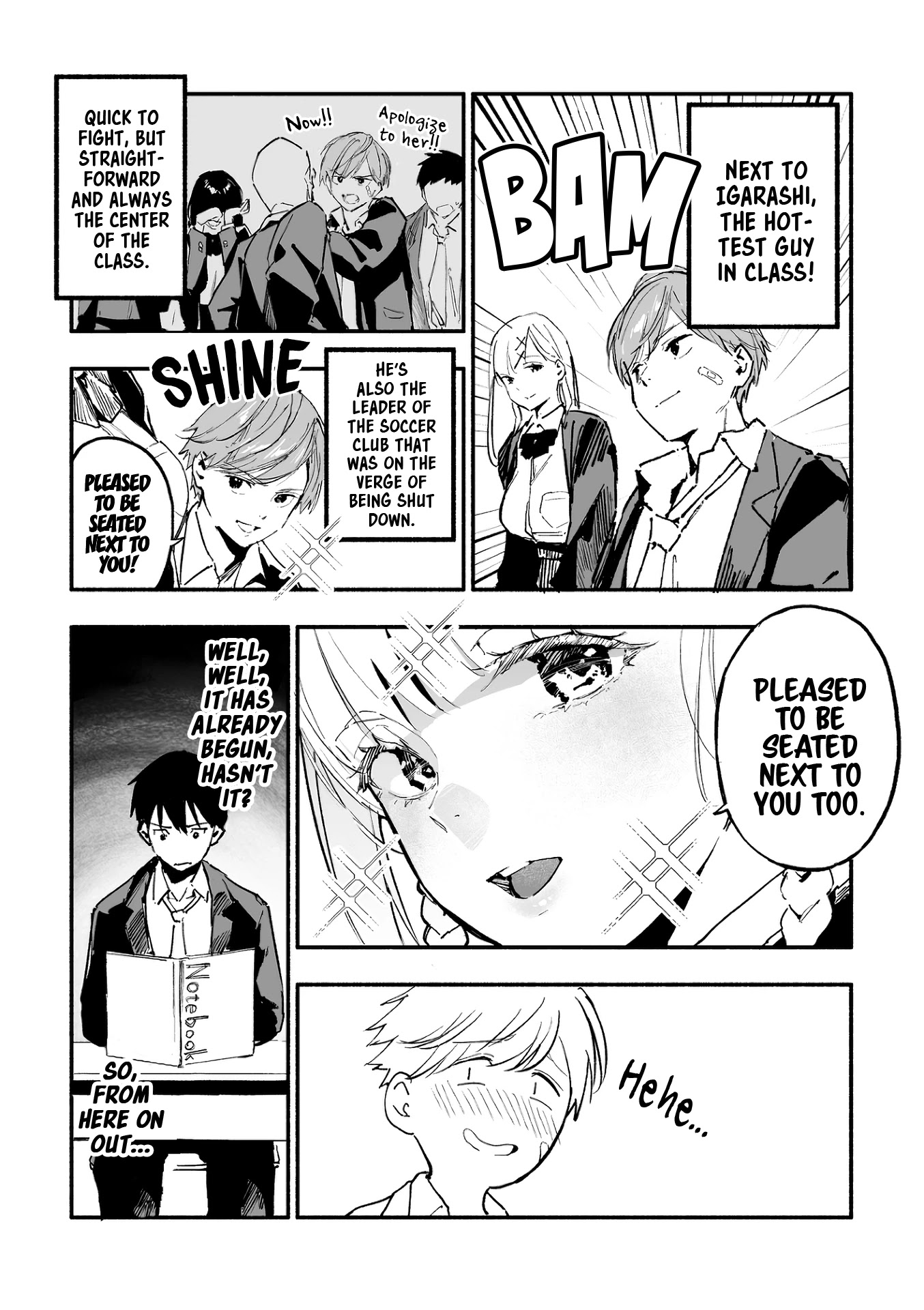 The Angelic Yet Devilish Transfer Student With Big Tits chapter 2 page 2