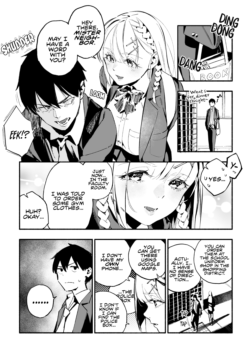 The Angelic Yet Devilish Transfer Student With Big Tits chapter 3 page 2