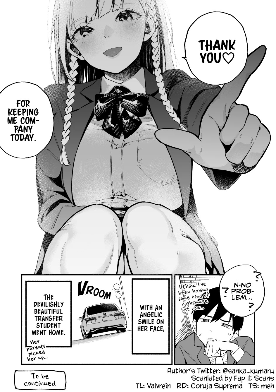 The Angelic Yet Devilish Transfer Student With Big Tits chapter 5 page 4