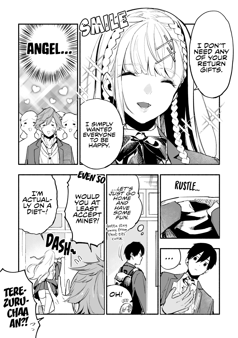 The Angelic Yet Devilish Transfer Student With Big Tits chapter 6 page 2