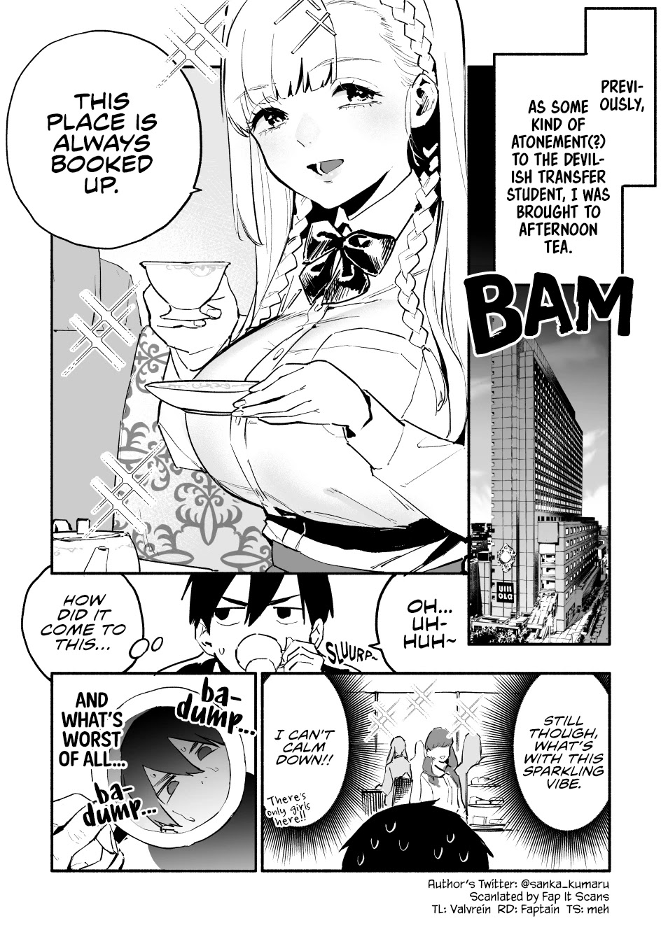 The Angelic Yet Devilish Transfer Student With Big Tits chapter 7 page 1