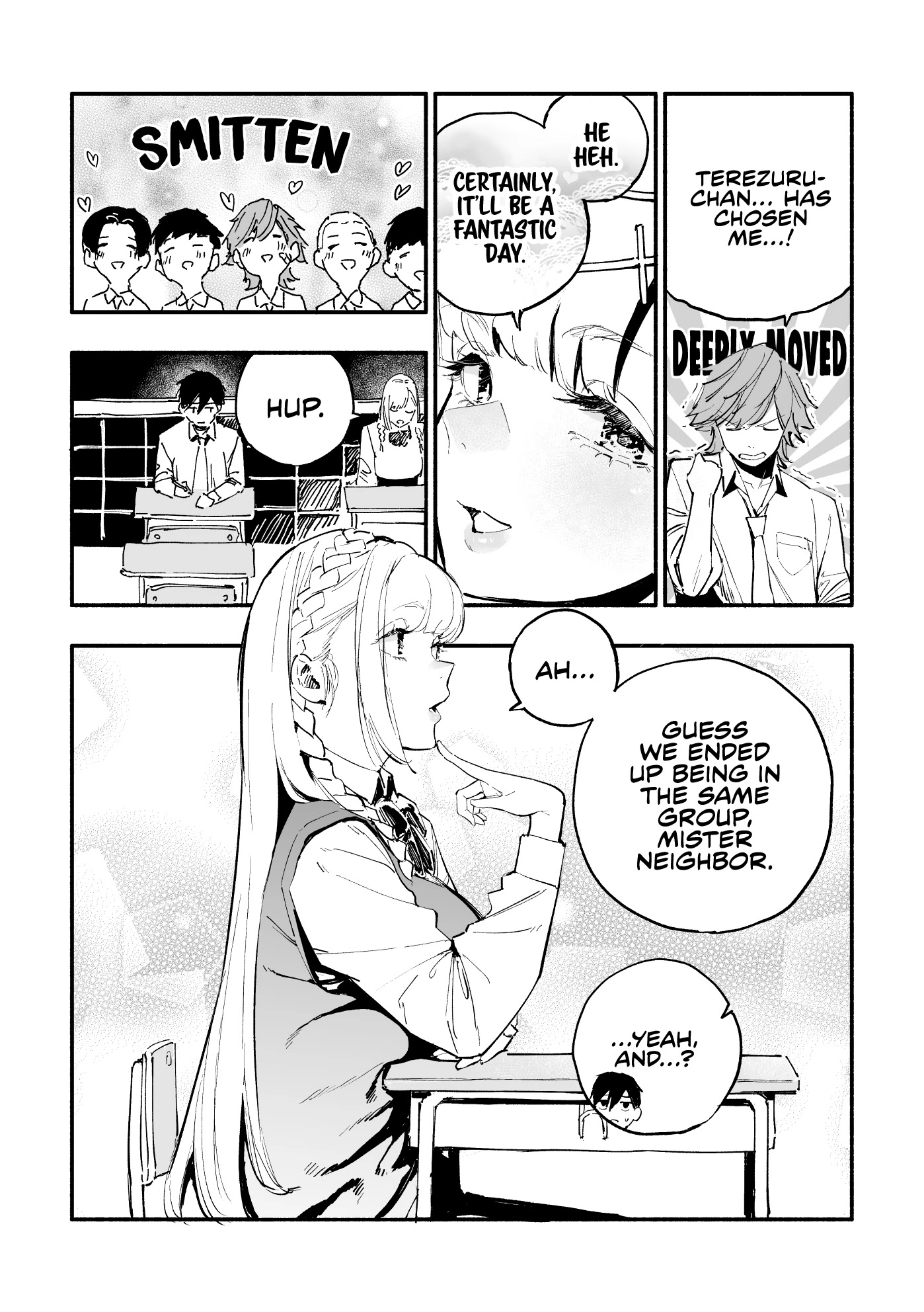 The Angelic Yet Devilish Transfer Student With Big Tits chapter 8 page 3