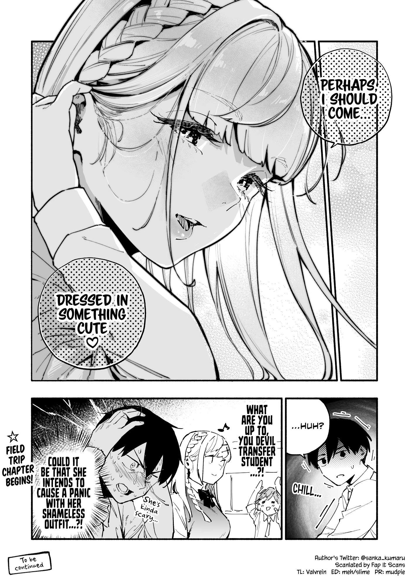 The Angelic Yet Devilish Transfer Student With Big Tits chapter 8 page 4