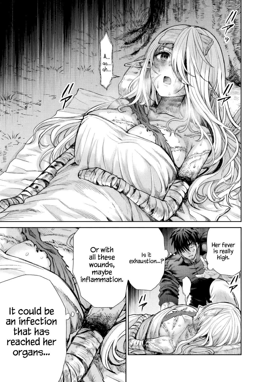 The Apothecary Is Gonna Make This Ragged Elf Happy (Serialized) chapter 1 page 26