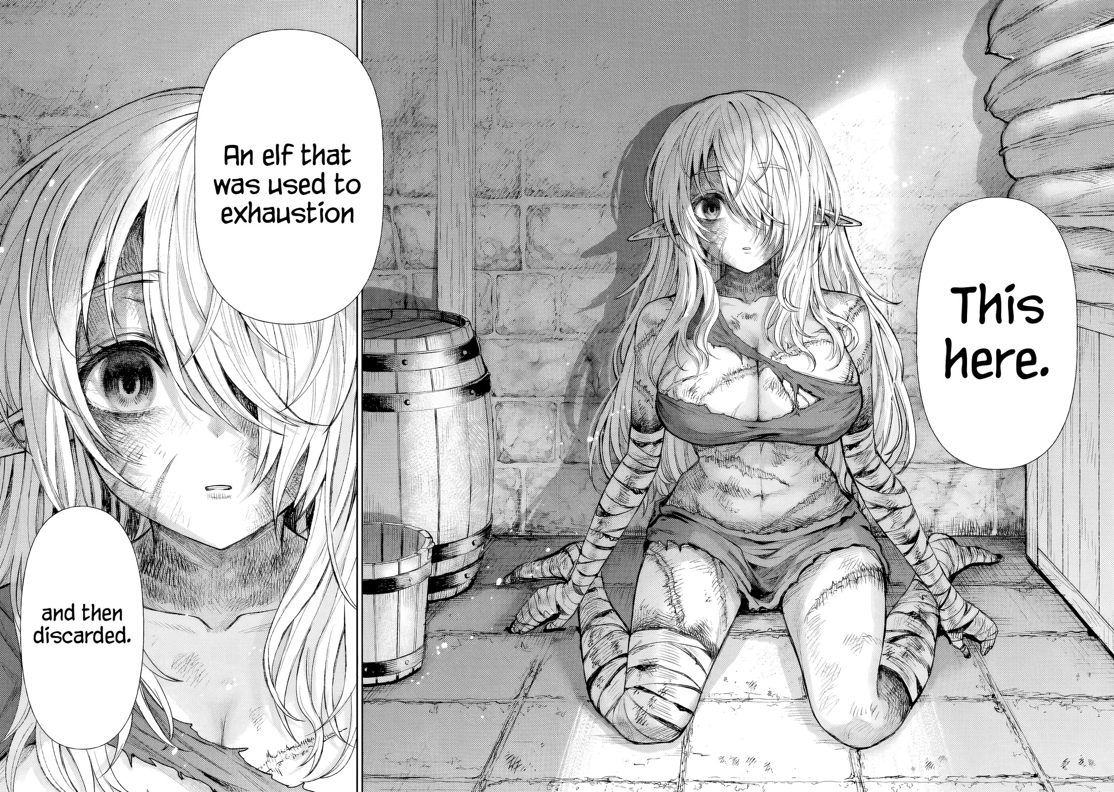 The Apothecary Is Gonna Make This Ragged Elf Happy (Serialized) chapter 1 page 8