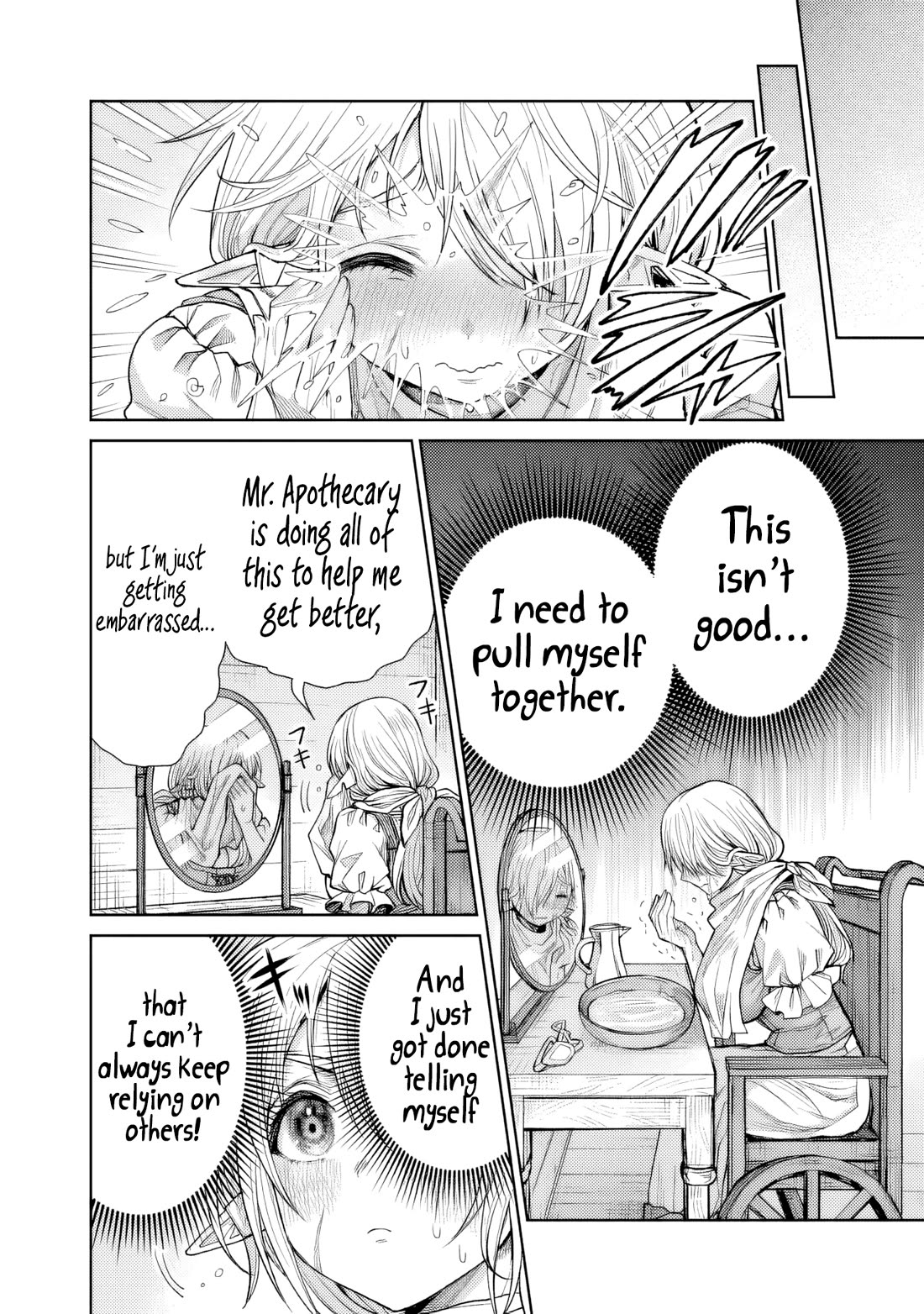 The Apothecary Is Gonna Make This Ragged Elf Happy (Serialized) chapter 19 page 7