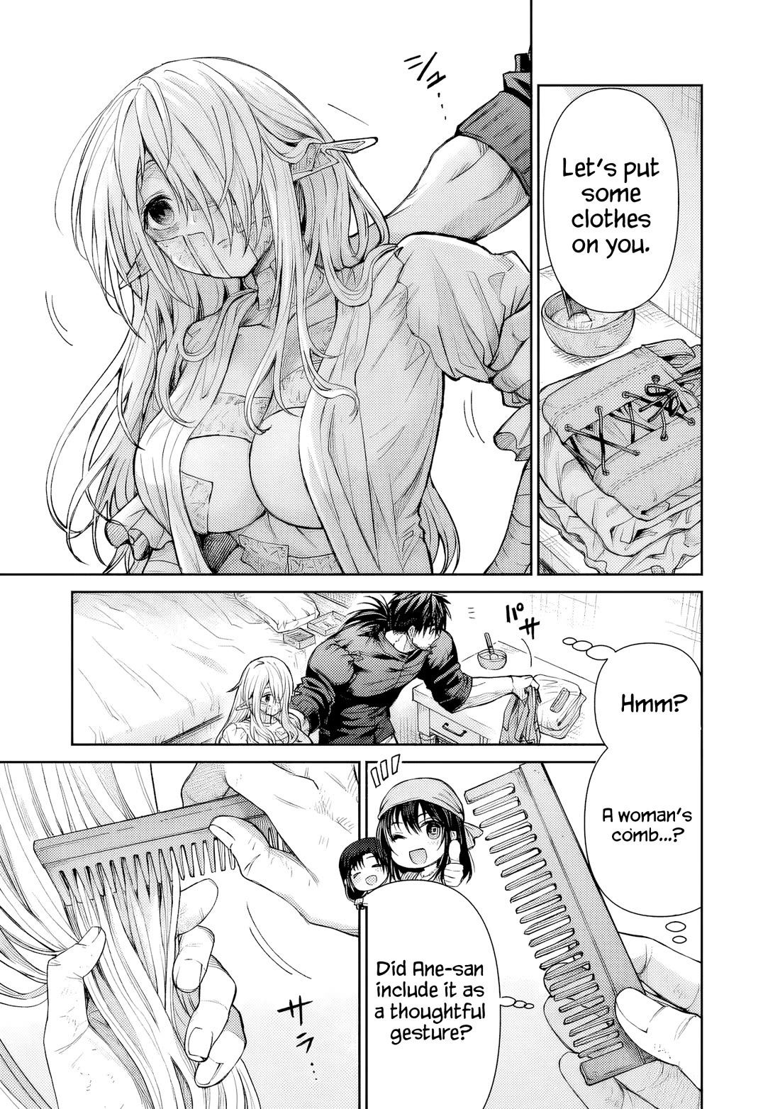 The Apothecary Is Gonna Make This Ragged Elf Happy (Serialized) chapter 2 page 12