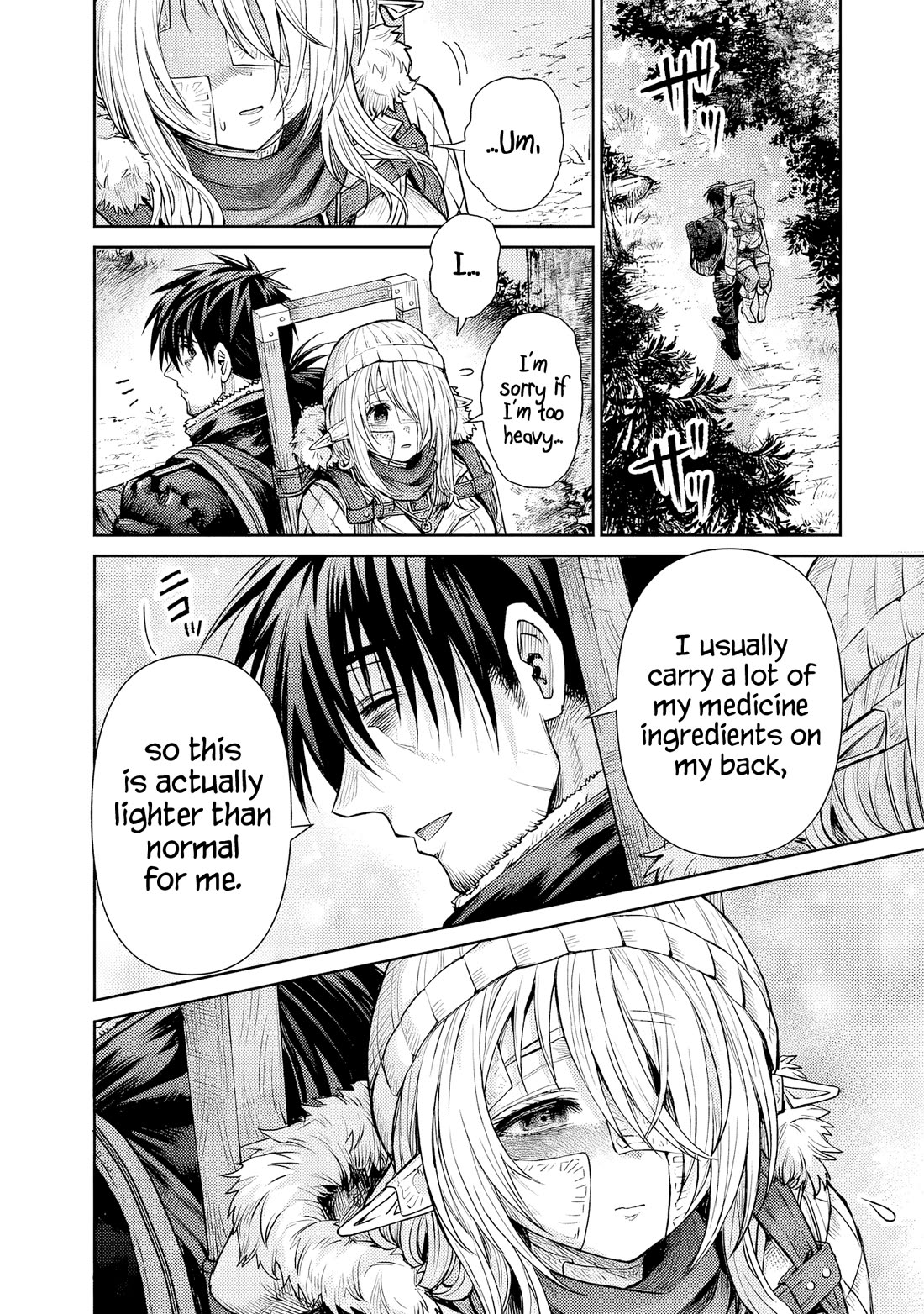 The Apothecary Is Gonna Make This Ragged Elf Happy (Serialized) chapter 7 page 5