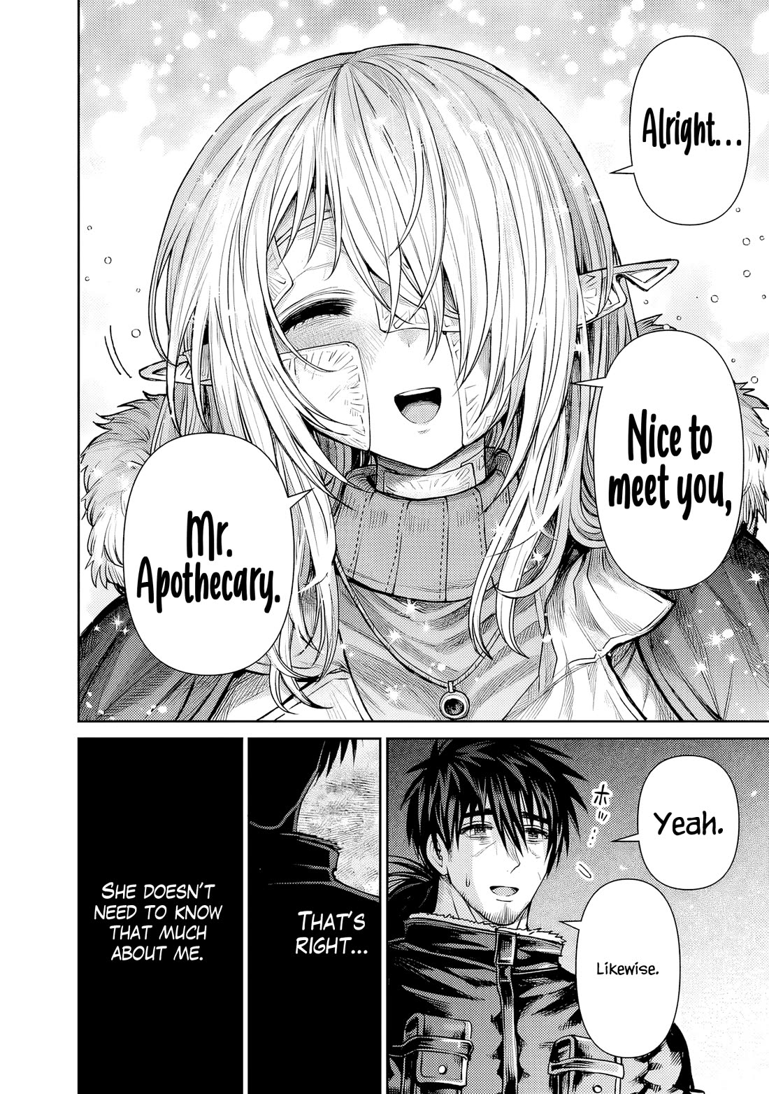 The Apothecary Is Gonna Make This Ragged Elf Happy (Serialized) chapter 7 page 9