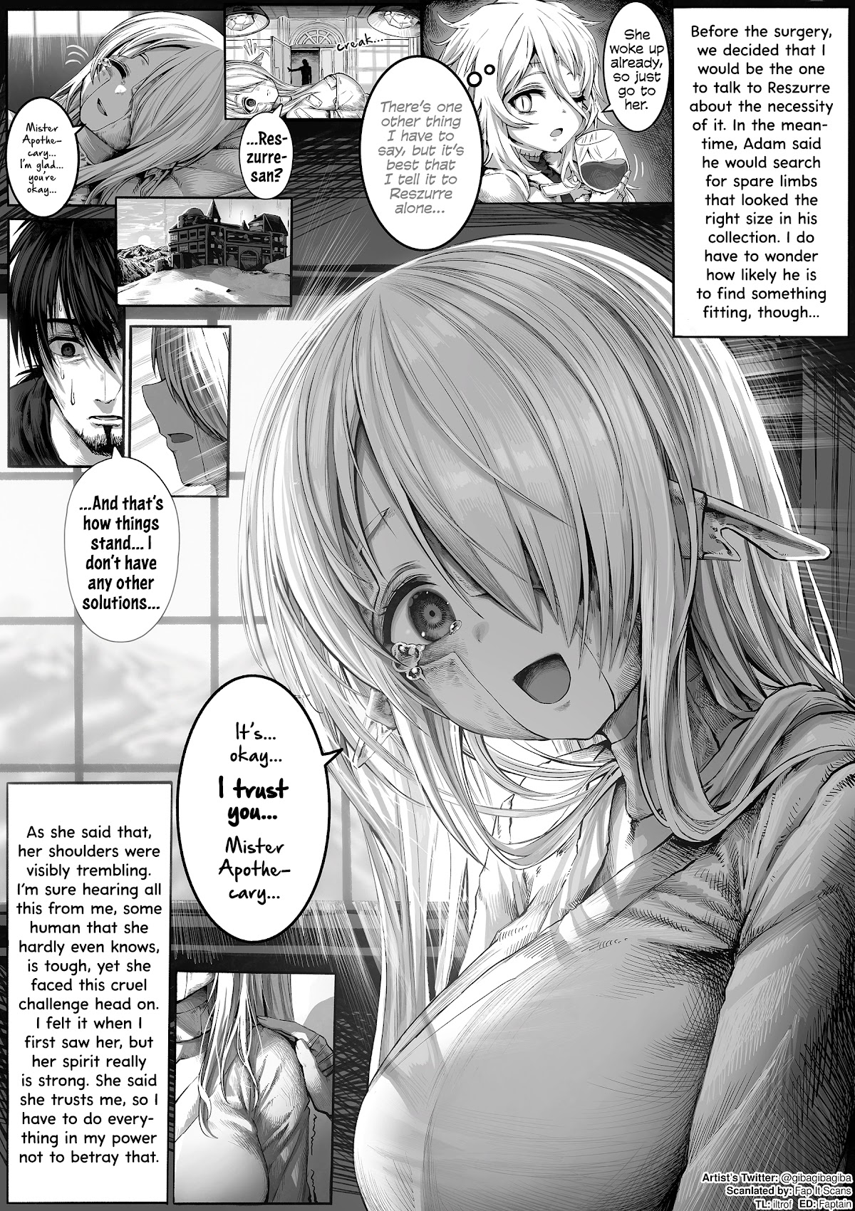 The Apothecary Is Gonna Make This Ragged Elf Happy chapter 35 page 1