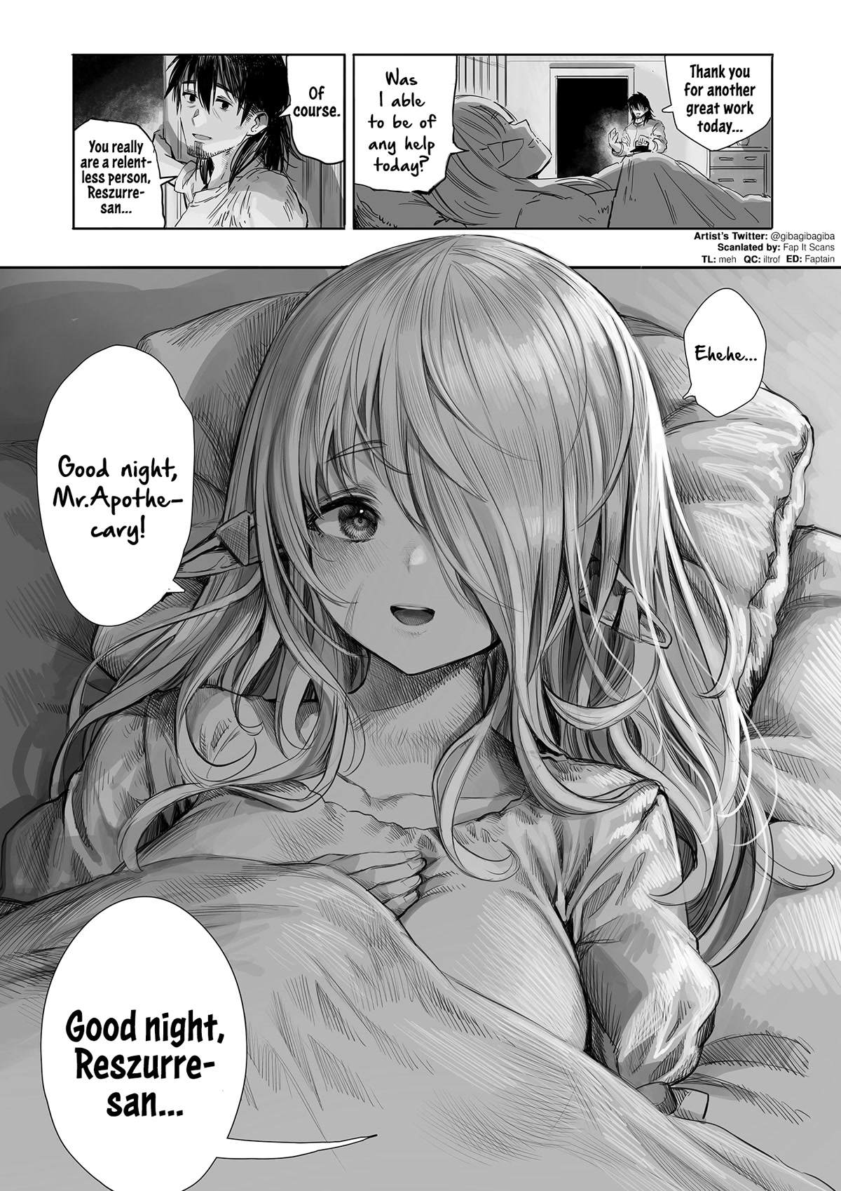 The Apothecary Is Gonna Make This Ragged Elf Happy chapter 60.5 page 1