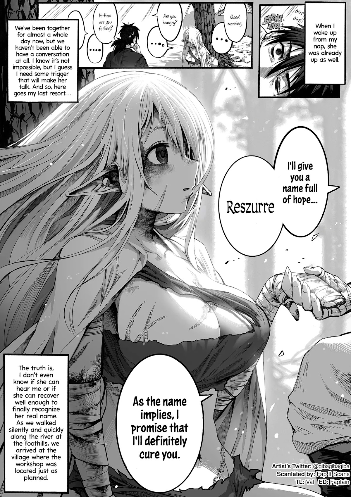 The Apothecary Is Gonna Make This Ragged Elf Happy chapter 8 page 1