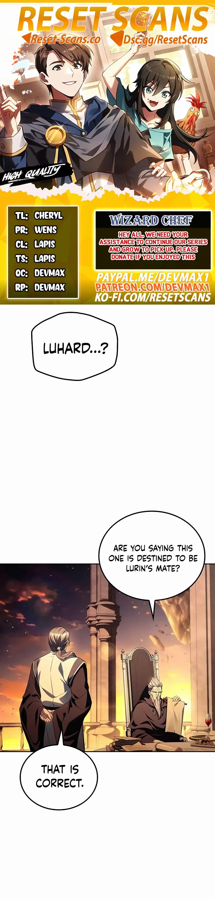 The Archmage's Restaurant chapter 69 page 1