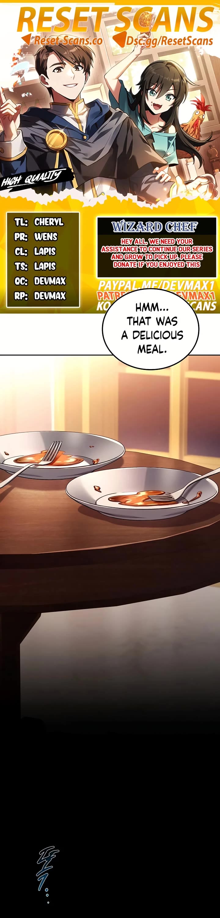 The Archmage's Restaurant chapter 72 page 1