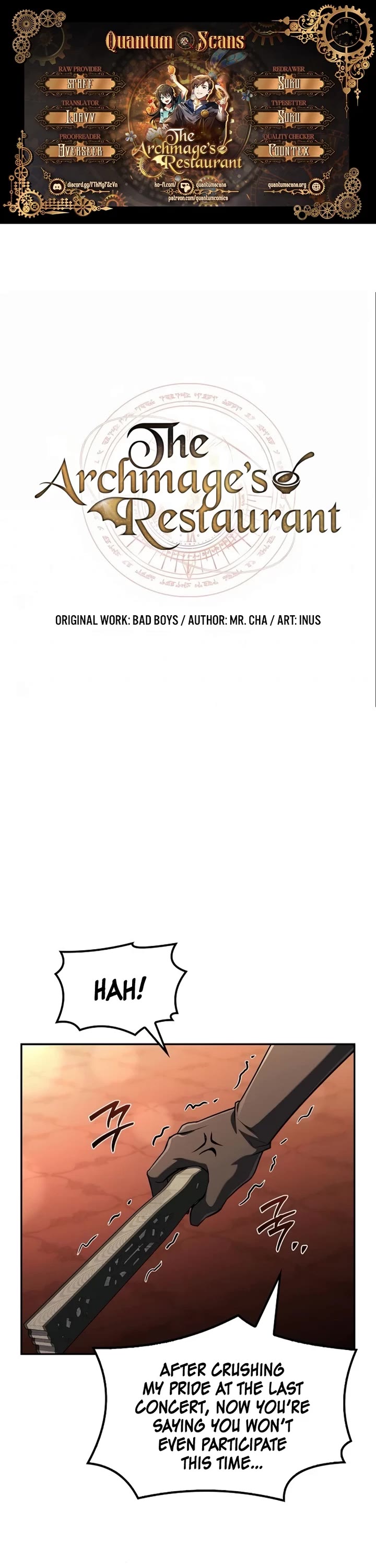 The Archmage's Restaurant chapter 89 page 1