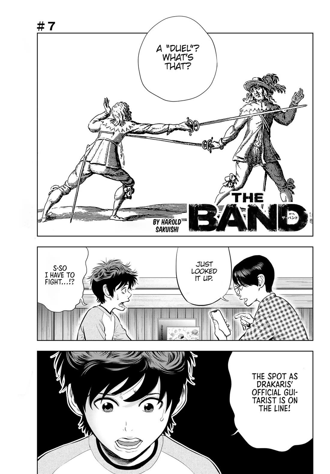 The Band chapter 7 page 1