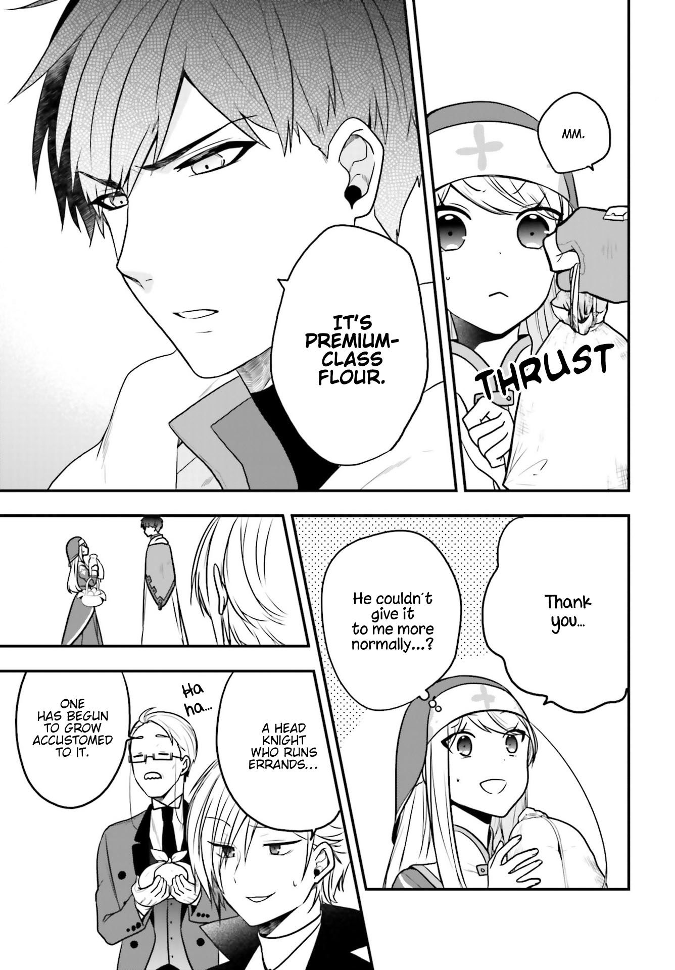 The Banished Villainess! Living the Leisurely Life of a Nun Making Revolutionary Church Food chapter 13.5 page 6