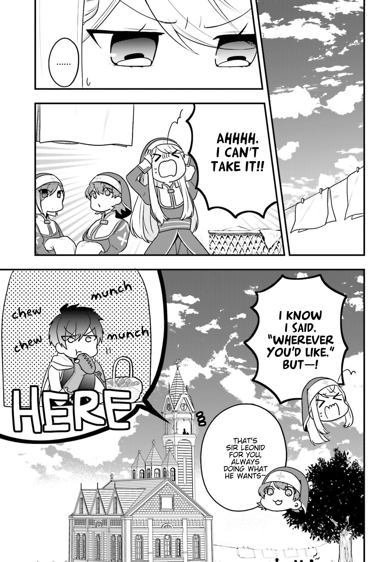 The Banished Villainess! Living the Leisurely Life of a Nun Making Revolutionary Church Food chapter 13.5 page 8