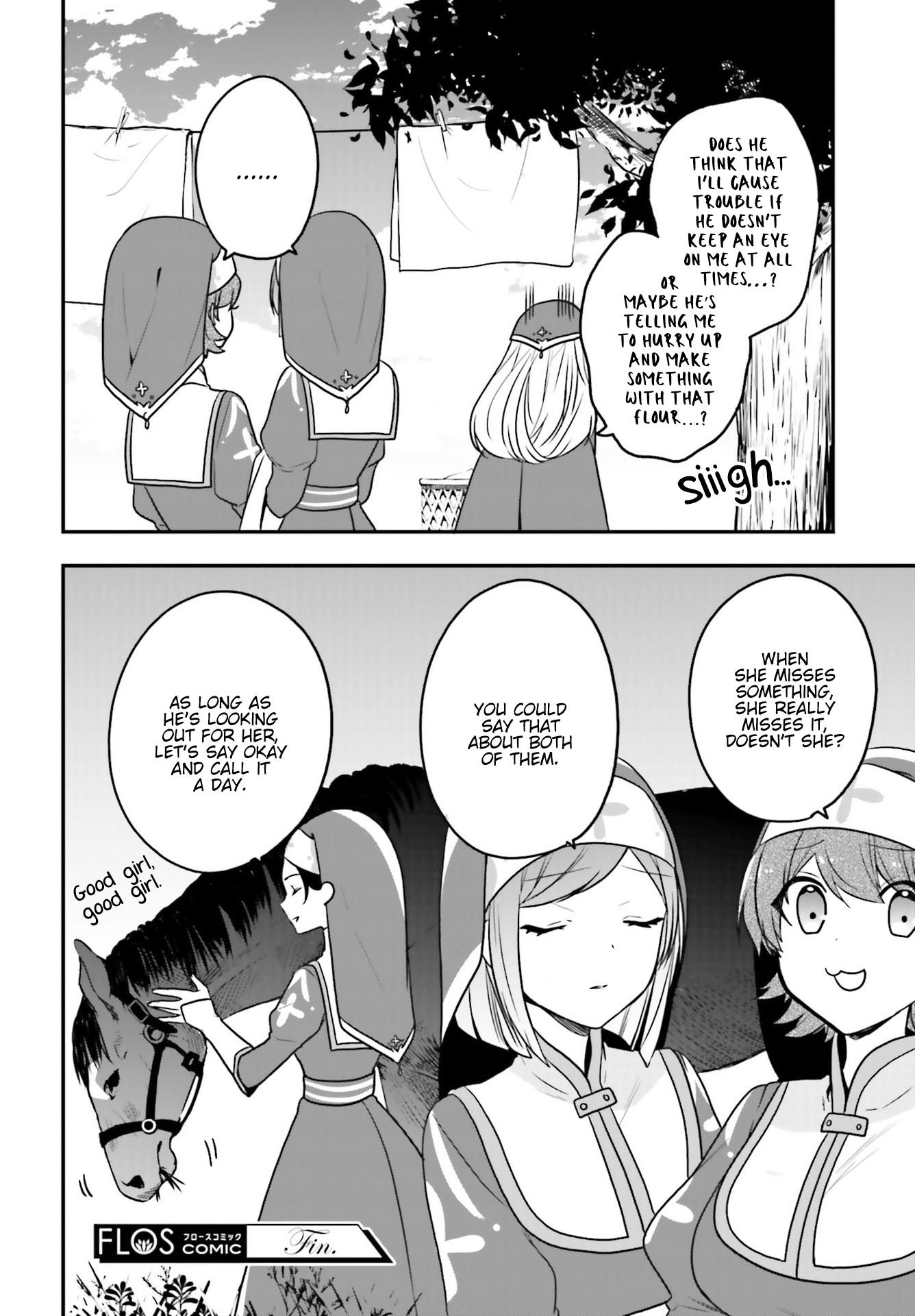 The Banished Villainess! Living the Leisurely Life of a Nun Making Revolutionary Church Food chapter 13.5 page 9