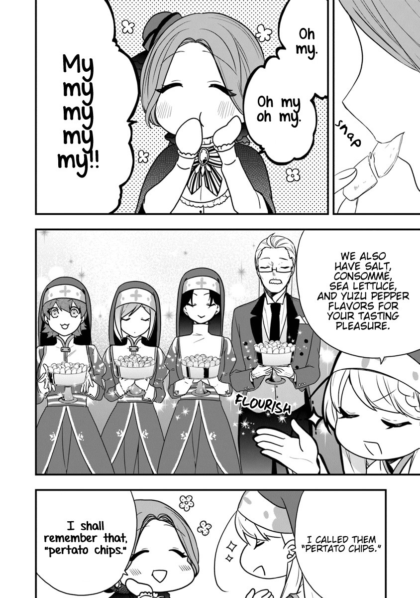 The Banished Villainess! Living the Leisurely Life of a Nun Making Revolutionary Church Food chapter 14 page 21