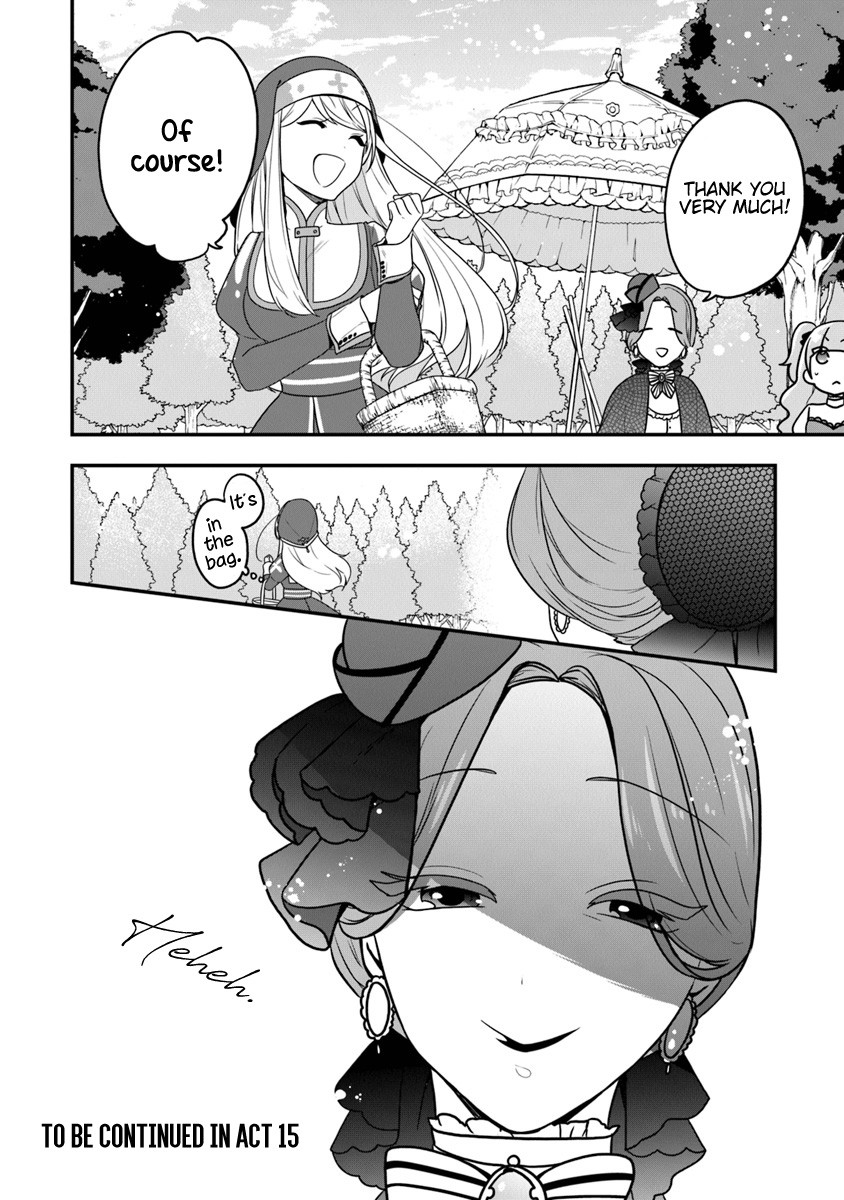 The Banished Villainess! Living the Leisurely Life of a Nun Making Revolutionary Church Food chapter 14 page 27