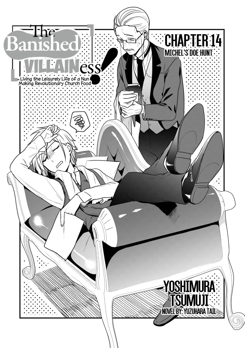 The Banished Villainess! Living the Leisurely Life of a Nun Making Revolutionary Church Food chapter 14 page 4