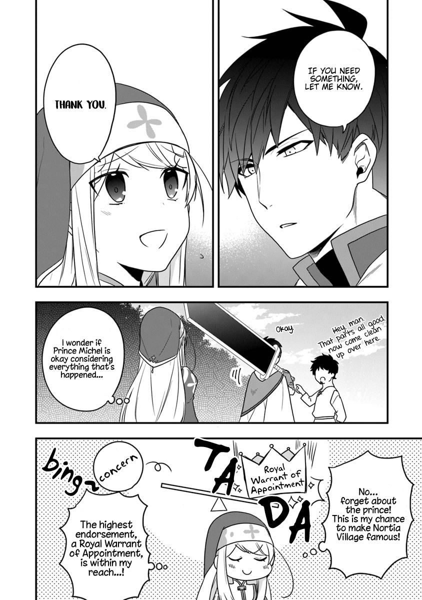 The Banished Villainess! Living the Leisurely Life of a Nun Making Revolutionary Church Food chapter 14 page 9