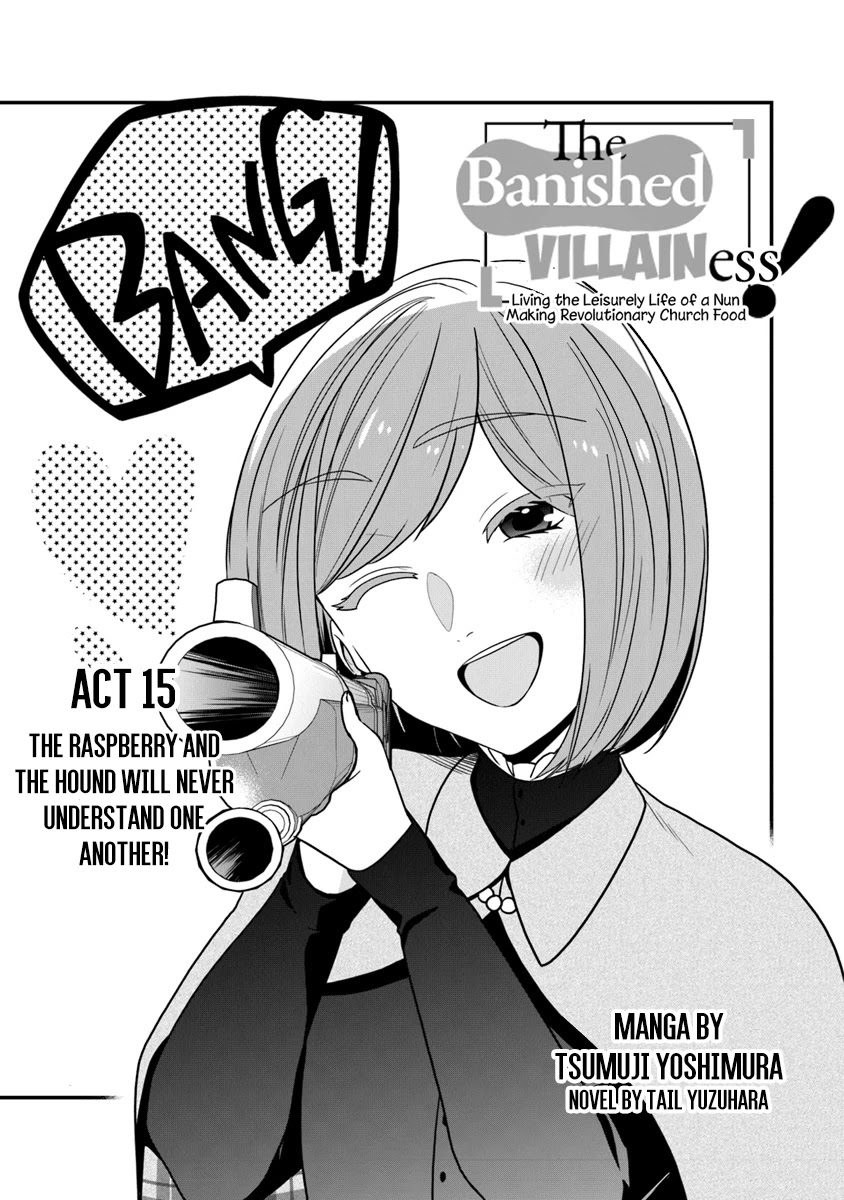 The Banished Villainess! Living the Leisurely Life of a Nun Making Revolutionary Church Food chapter 15 page 3
