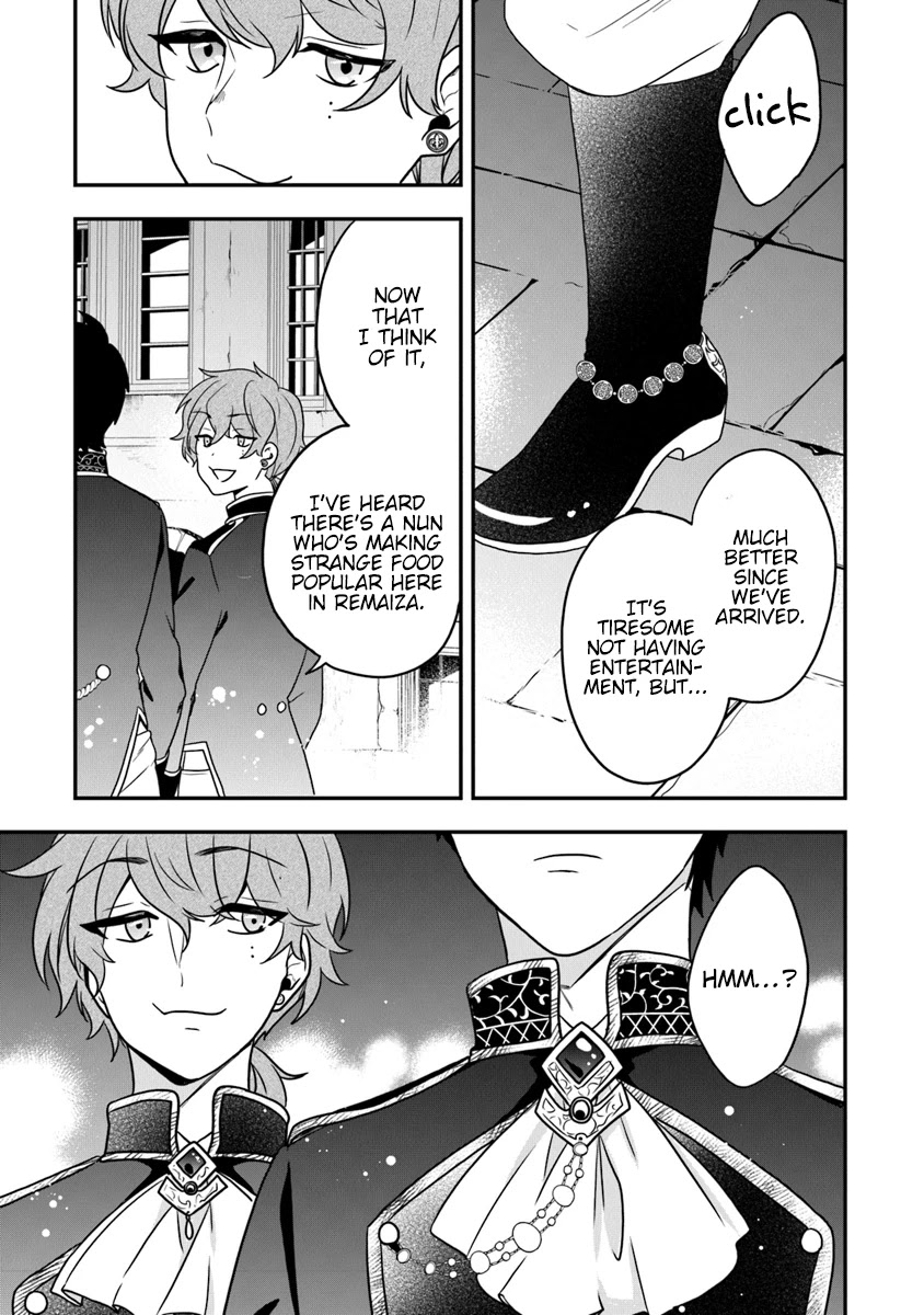 The Banished Villainess! Living the Leisurely Life of a Nun Making Revolutionary Church Food chapter 16 page 34