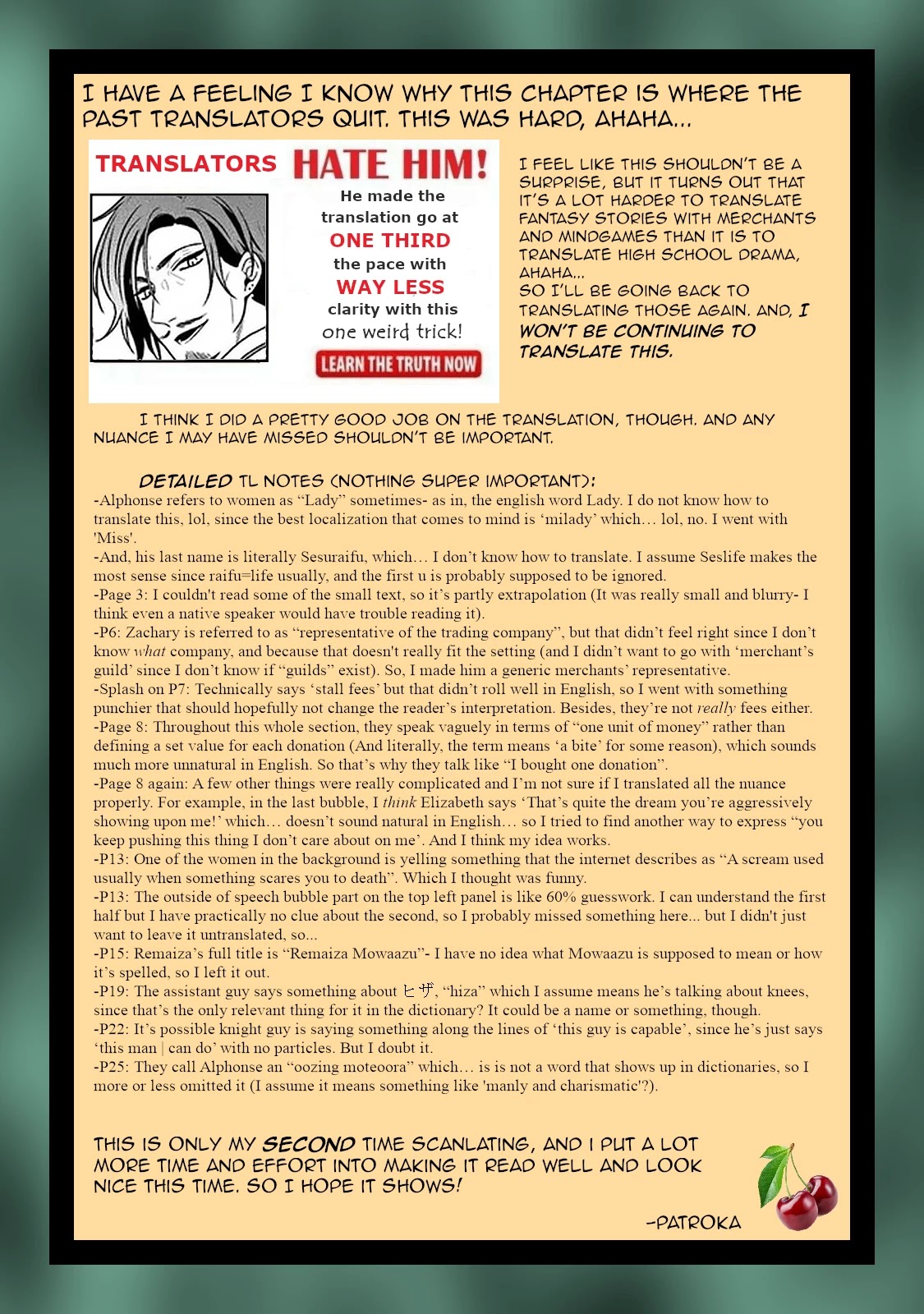 The Banished Villainess! Living the Leisurely Life of a Nun Making Revolutionary Church Food chapter 18 page 29