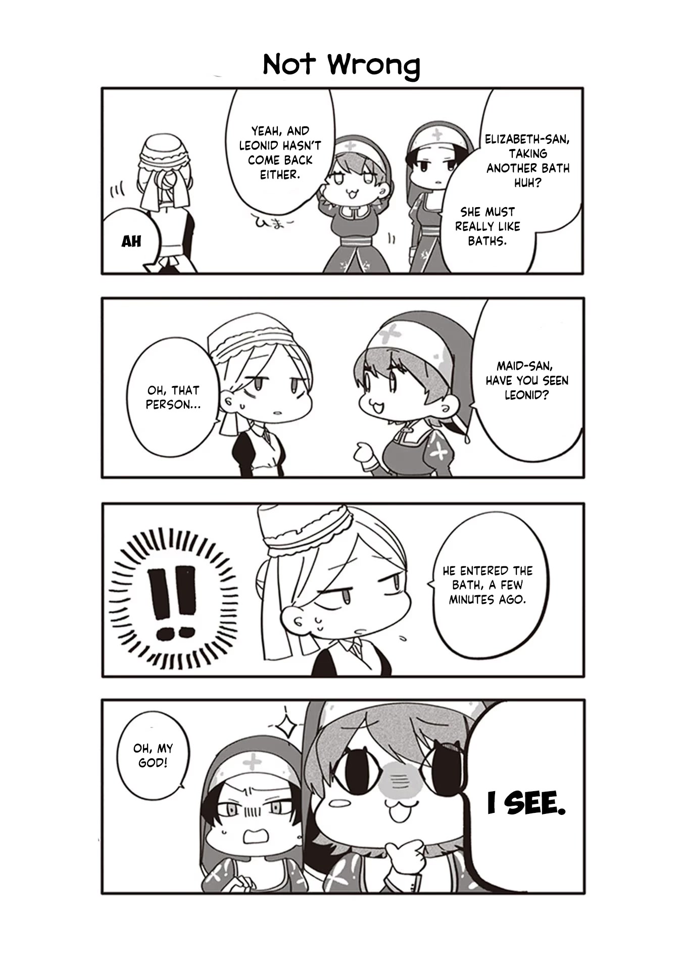 The Banished Villainess! Living the Leisurely Life of a Nun Making Revolutionary Church Food chapter 21 page 33