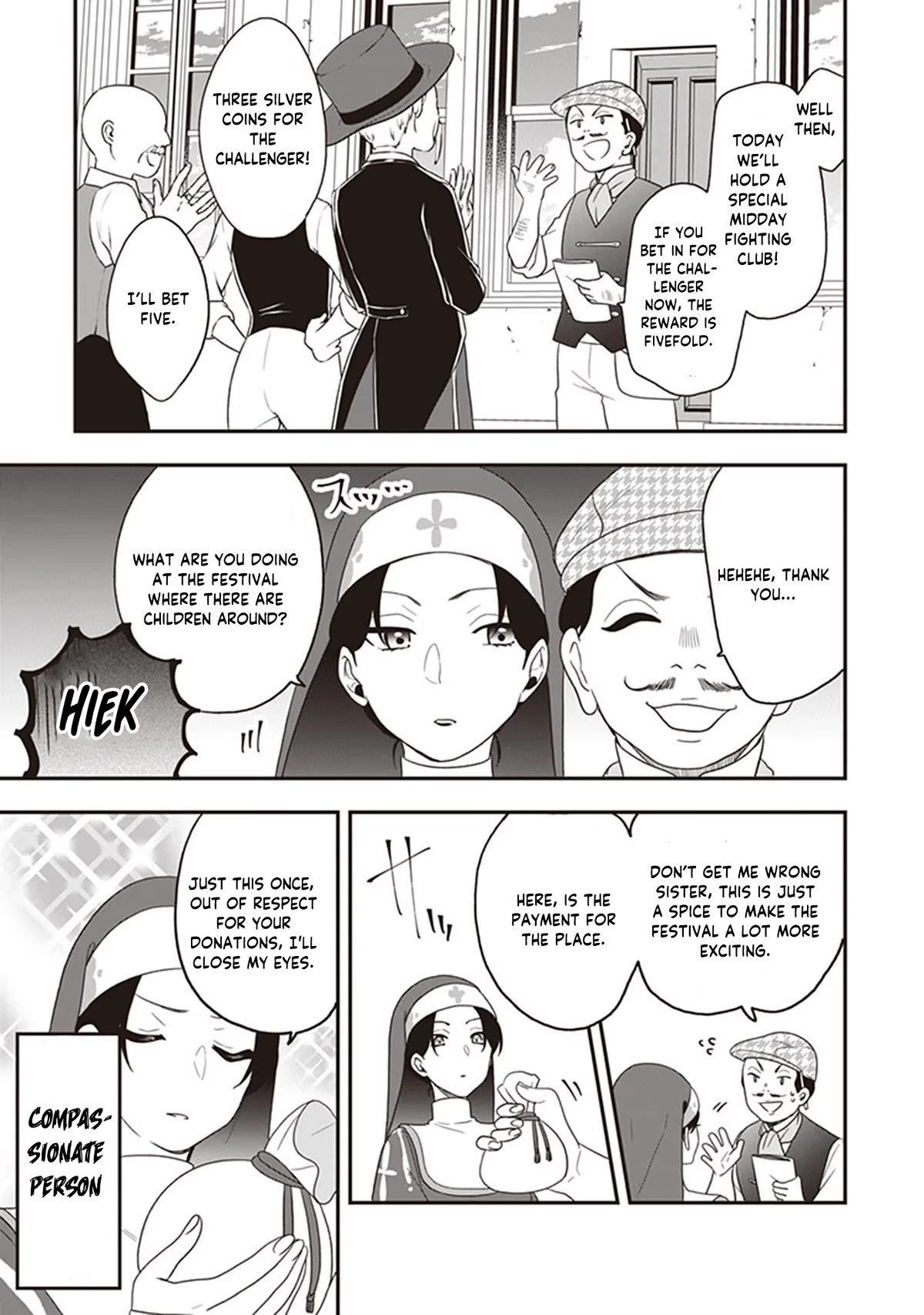 The Banished Villainess! Living the Leisurely Life of a Nun Making Revolutionary Church Food chapter 23 page 12