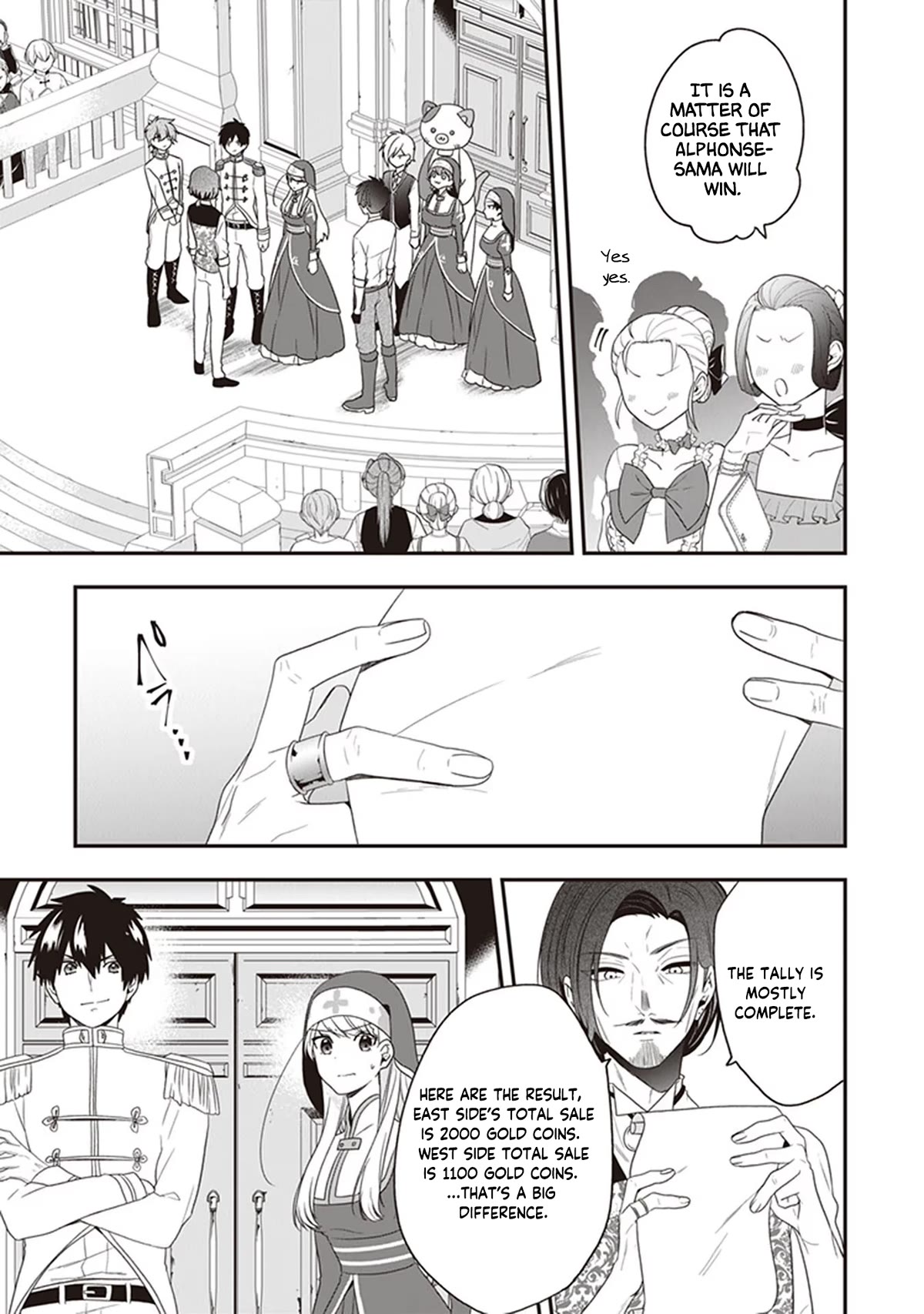 The Banished Villainess! Living the Leisurely Life of a Nun Making Revolutionary Church Food chapter 23 page 22