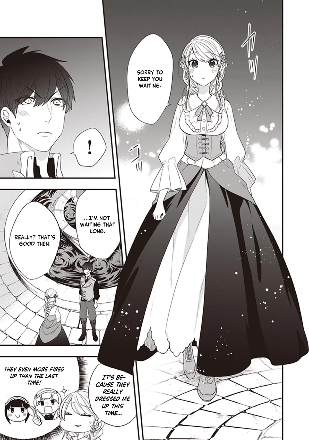 The Banished Villainess! Living the Leisurely Life of a Nun Making Revolutionary Church Food chapter 24 page 4