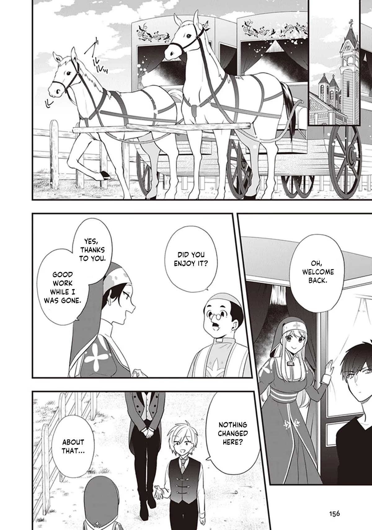 The Banished Villainess! Living the Leisurely Life of a Nun Making Revolutionary Church Food chapter 25 page 3