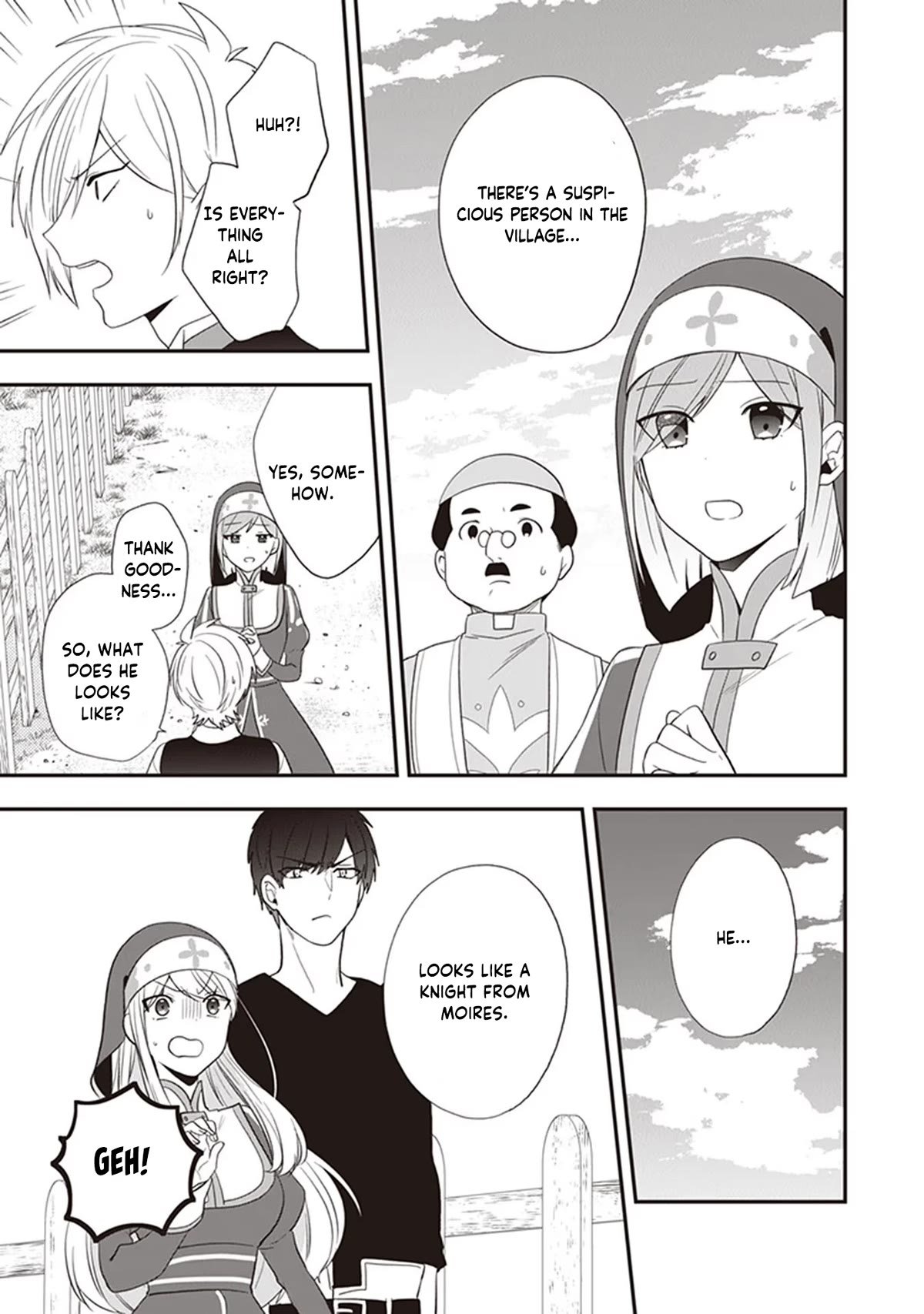 The Banished Villainess! Living the Leisurely Life of a Nun Making Revolutionary Church Food chapter 25 page 4