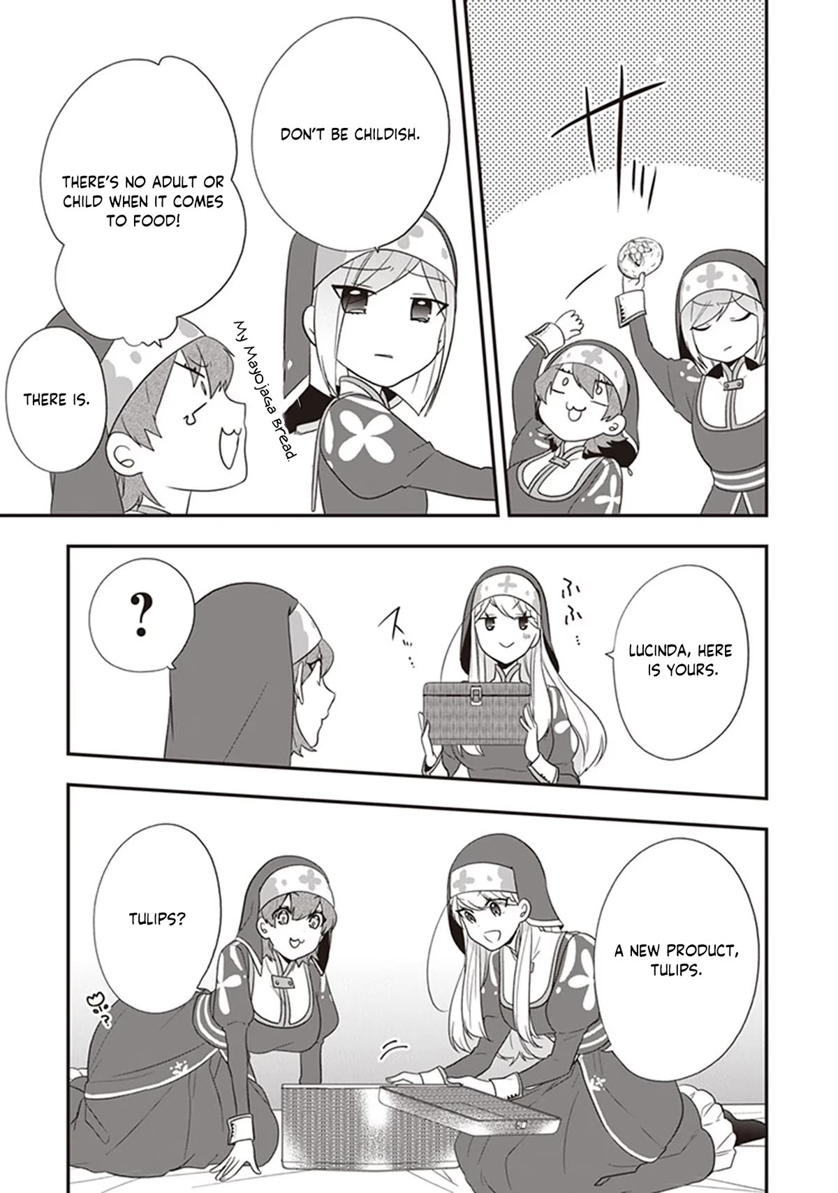 The Banished Villainess! Living the Leisurely Life of a Nun Making Revolutionary Church Food chapter 27 page 22