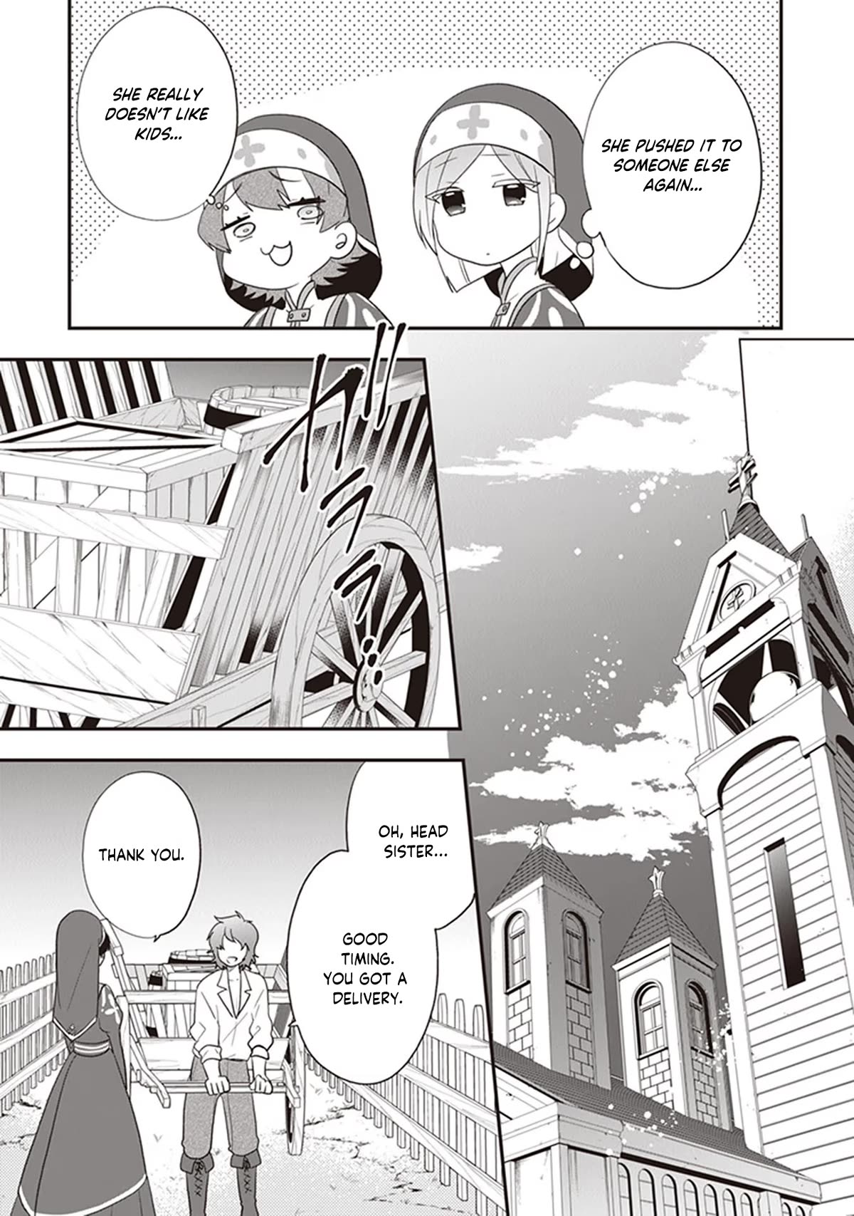 The Banished Villainess! Living the Leisurely Life of a Nun Making Revolutionary Church Food chapter 27 page 34