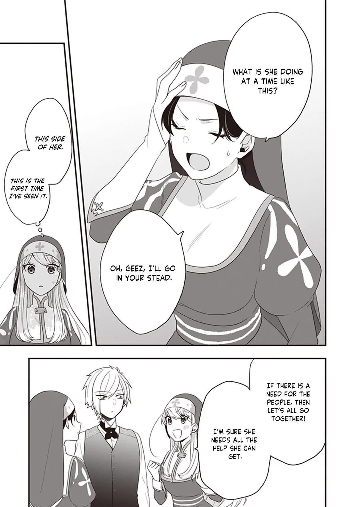 The Banished Villainess! Living the Leisurely Life of a Nun Making Revolutionary Church Food chapter 28 page 10