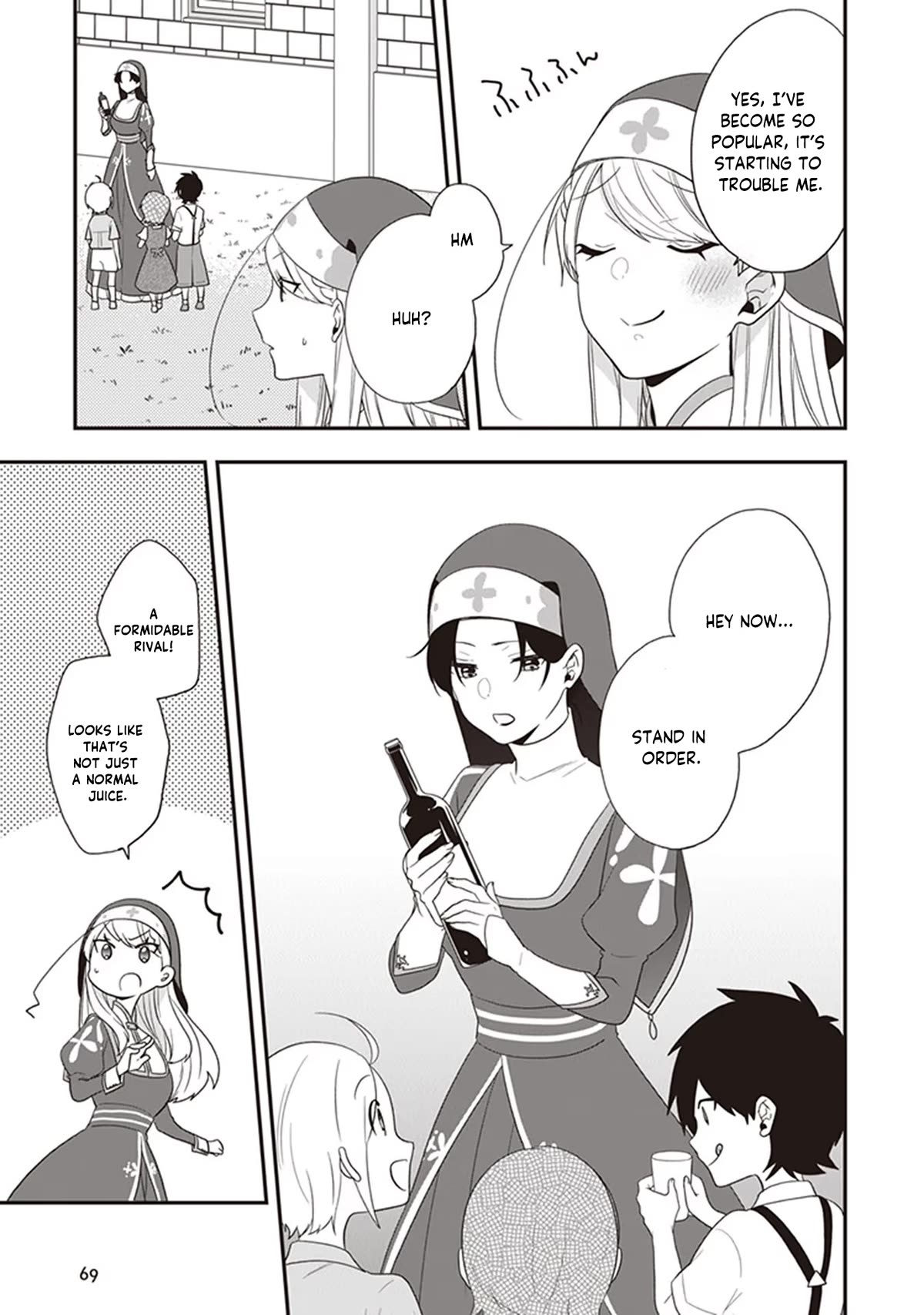 The Banished Villainess! Living the Leisurely Life of a Nun Making Revolutionary Church Food chapter 28 page 4