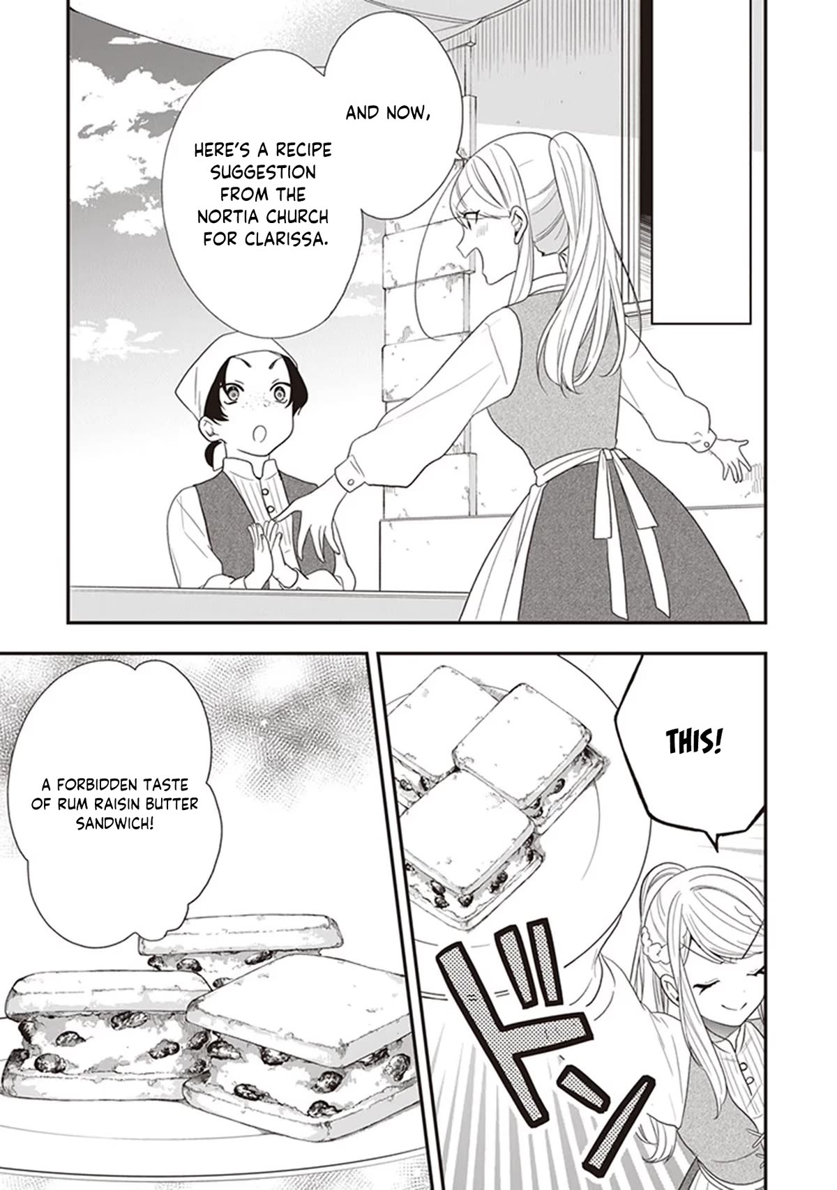 The Banished Villainess! Living the Leisurely Life of a Nun Making Revolutionary Church Food chapter 29 page 20