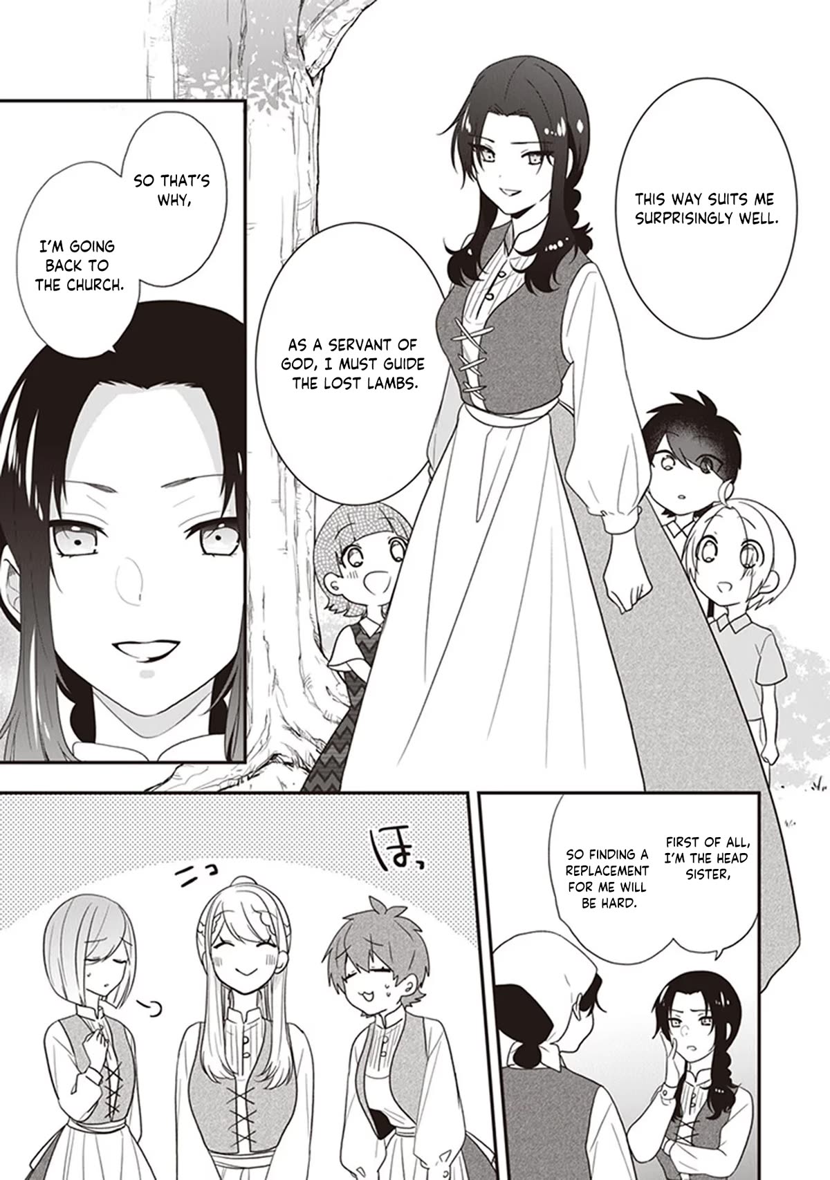 The Banished Villainess! Living the Leisurely Life of a Nun Making Revolutionary Church Food chapter 29 page 26