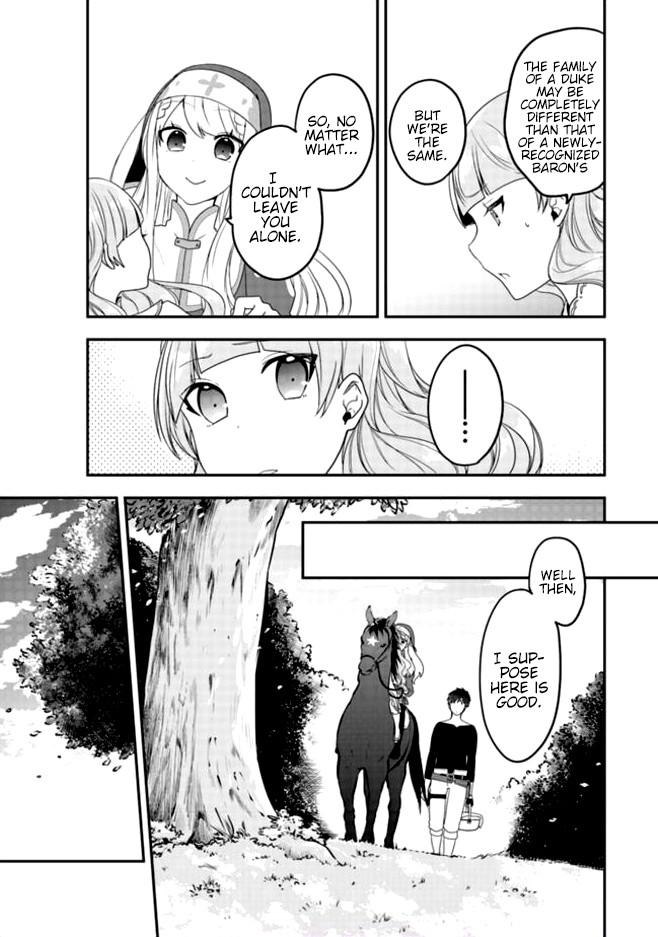 The Banished Villainess! Living the Leisurely Life of a Nun Making Revolutionary Church Food chapter 3 page 14