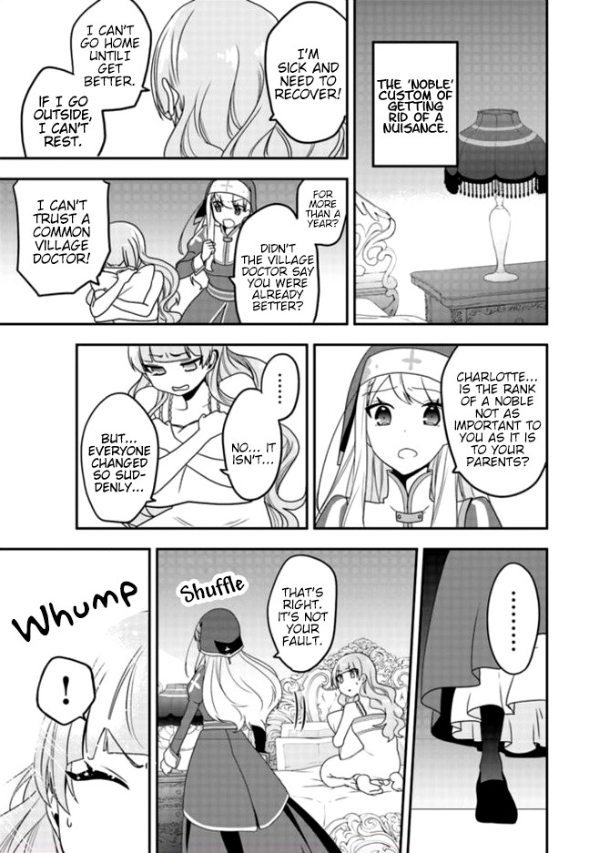 The Banished Villainess! Living the Leisurely Life of a Nun Making Revolutionary Church Food chapter 3 page 6