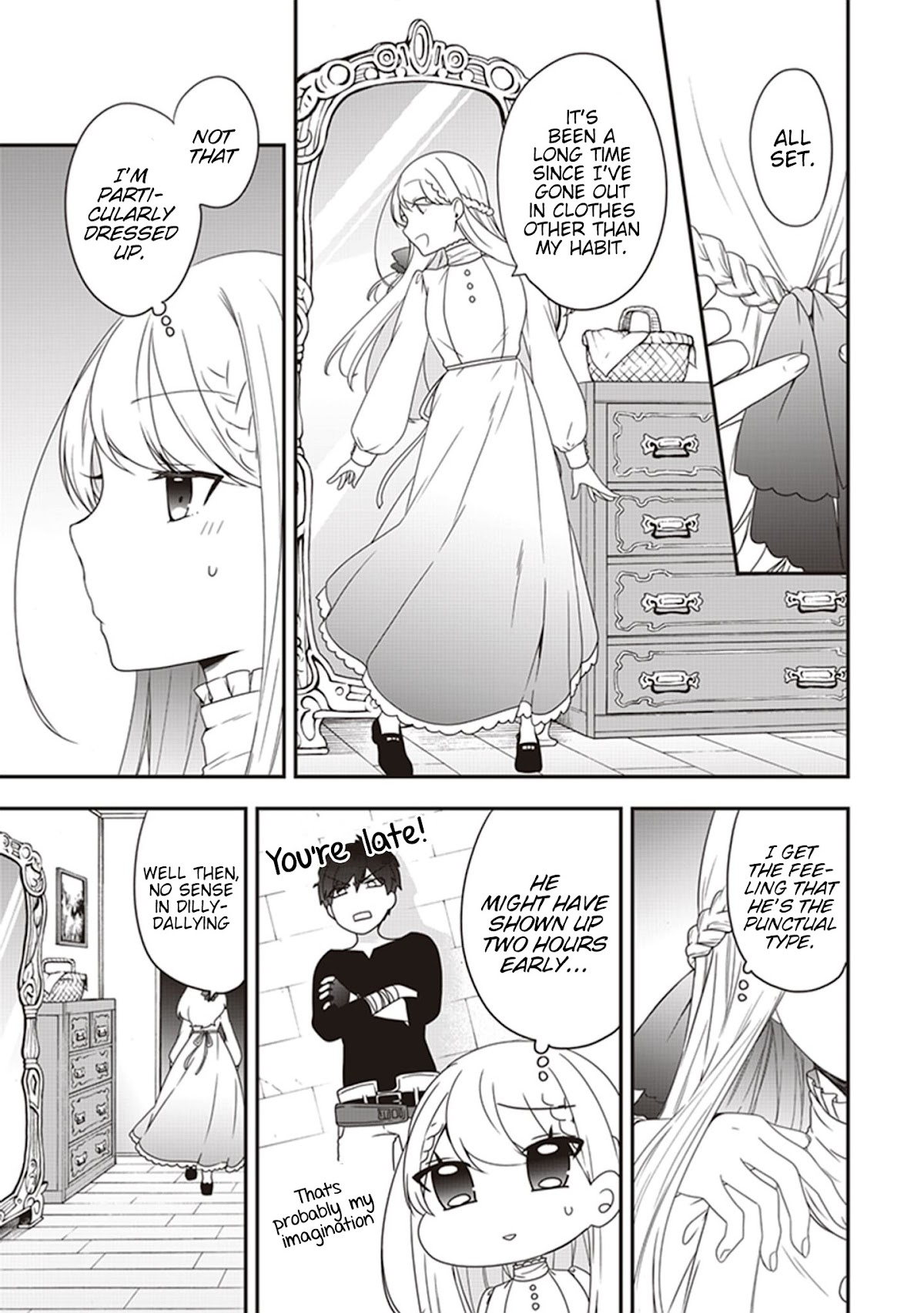 The Banished Villainess! Living the Leisurely Life of a Nun Making Revolutionary Church Food chapter 4 page 26