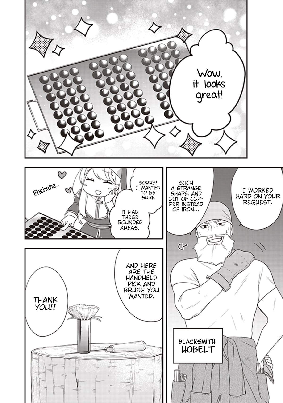 The Banished Villainess! Living the Leisurely Life of a Nun Making Revolutionary Church Food chapter 4 page 4