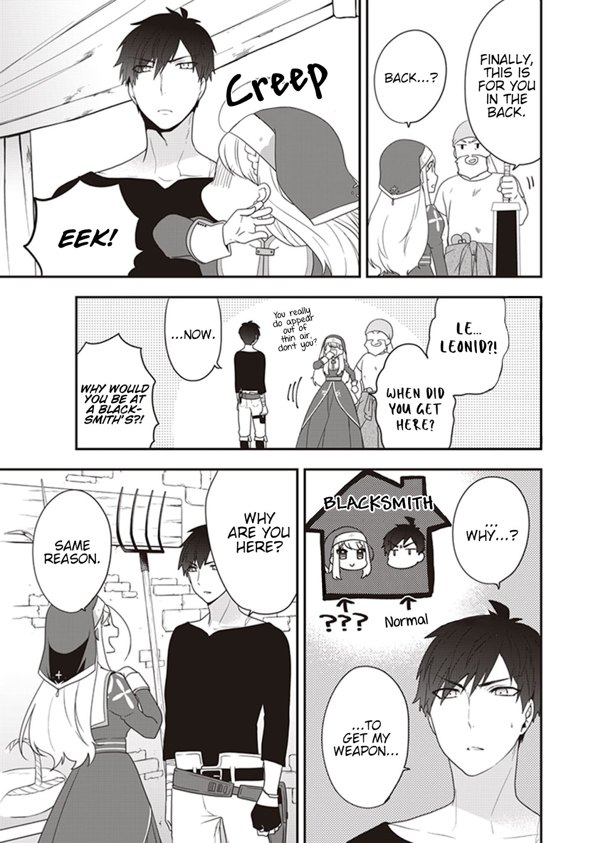 The Banished Villainess! Living the Leisurely Life of a Nun Making Revolutionary Church Food chapter 4 page 5