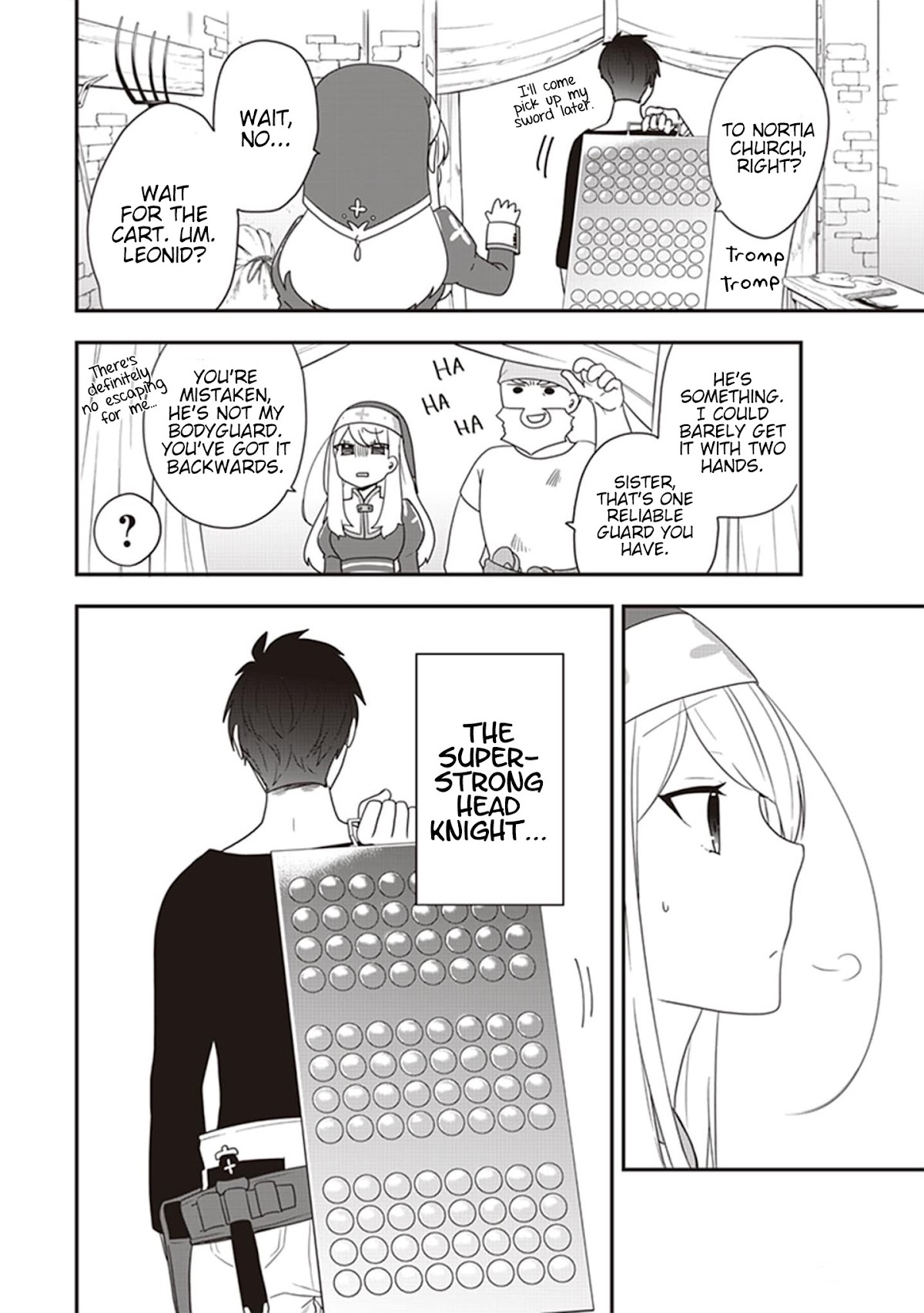 The Banished Villainess! Living the Leisurely Life of a Nun Making Revolutionary Church Food chapter 4 page 8