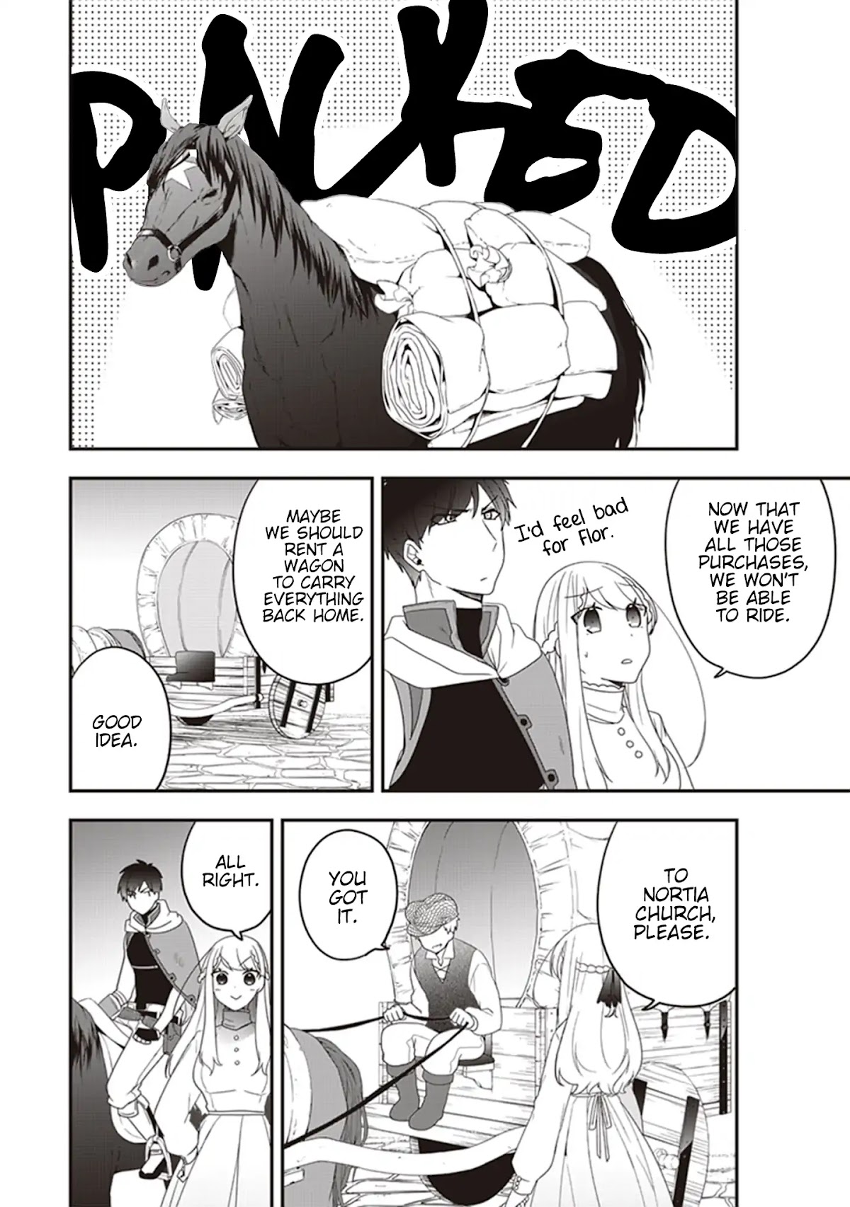 The Banished Villainess! Living the Leisurely Life of a Nun Making Revolutionary Church Food chapter 5.5 page 2