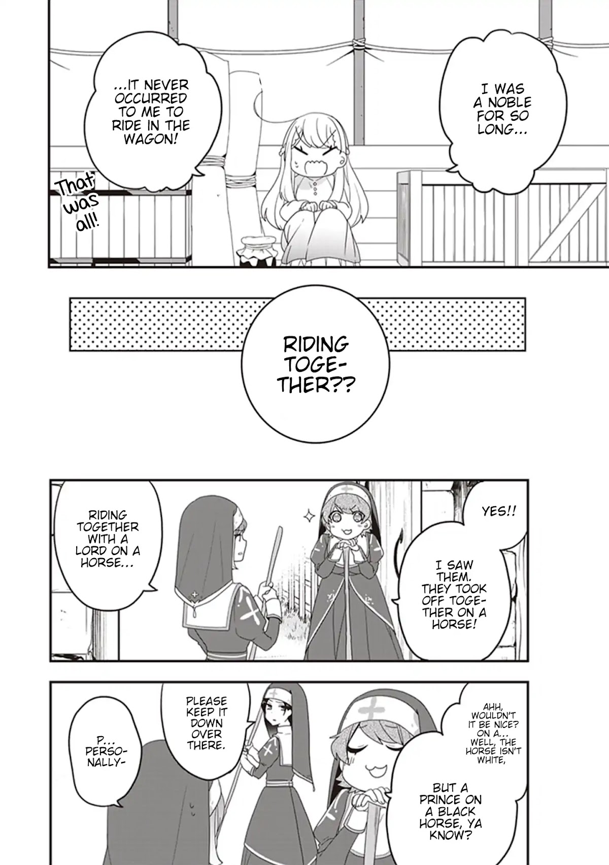 The Banished Villainess! Living the Leisurely Life of a Nun Making Revolutionary Church Food chapter 5.5 page 8